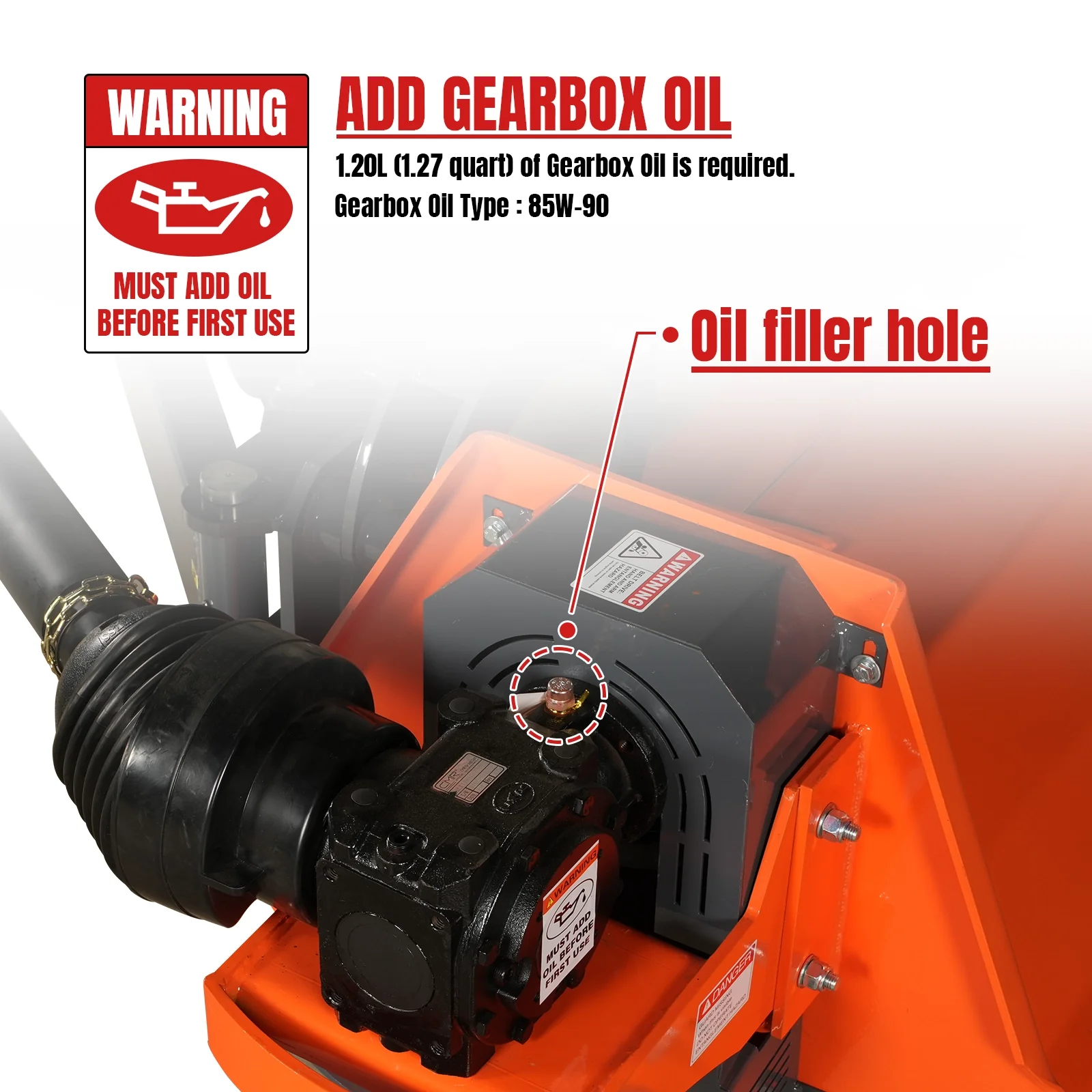 86" Heavy Duty 3Point Offset Ditch Bank Verge Flail Mower Italy CMR Gearbox,  90-120HP,  PTO Driven,  VBM86 - Image 3