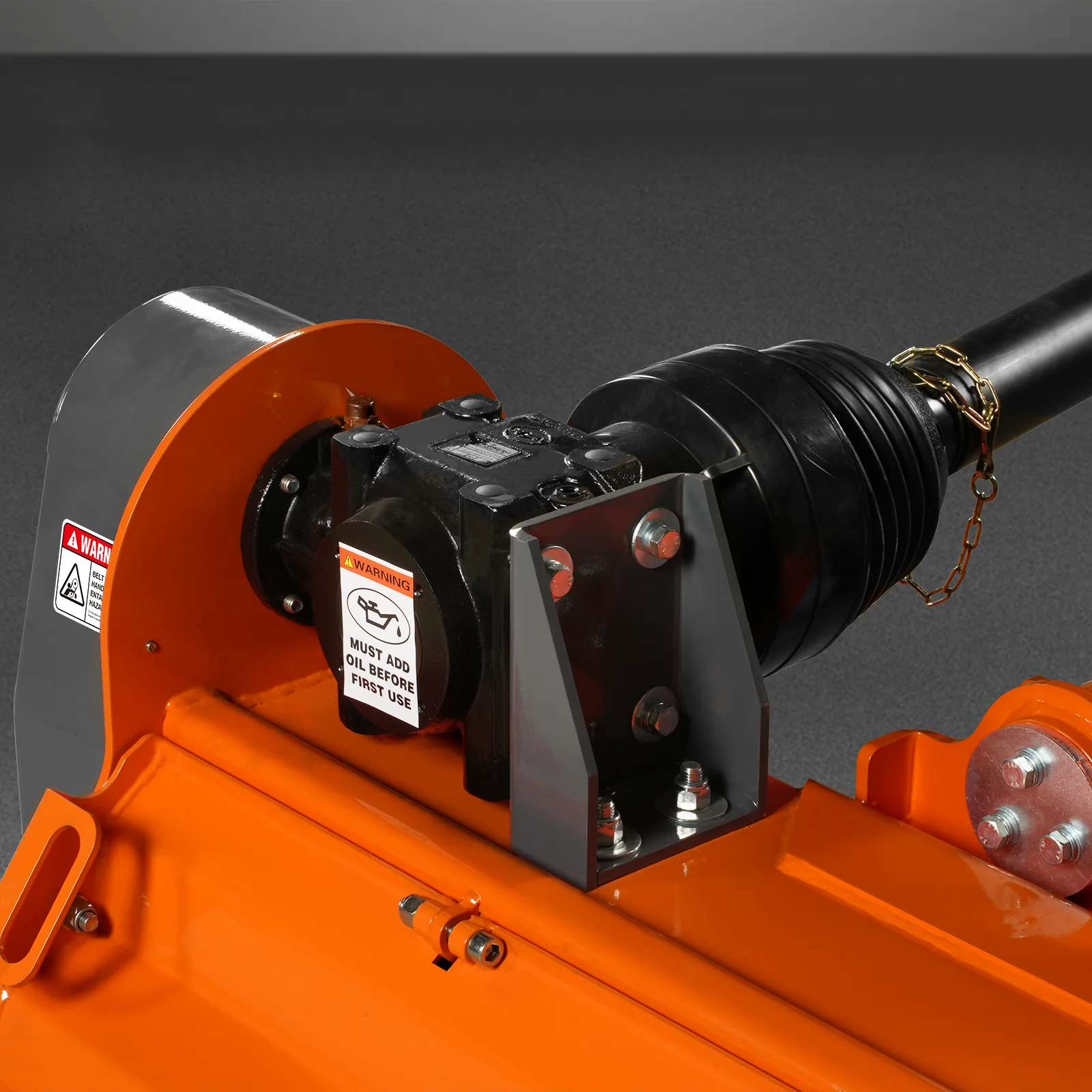 72" Heavy Duty Offset Ditch Bank Flail Mower Italy CMR Gearbox,  90° Tilt,  70-100 HP Tractor,  3-Point Hitch,  PTO Driven,  VAM72 - Image 14