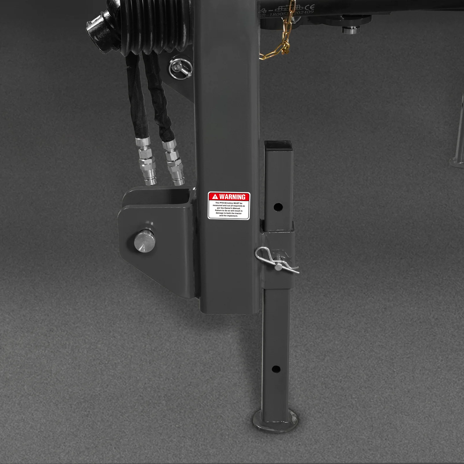 72" Heavy Duty Offset Ditch Bank Flail Mower Italy CMR Gearbox,  90° Tilt,  70-100 HP Tractor,  3-Point Hitch,  PTO Driven,  VAM72 - Image 15