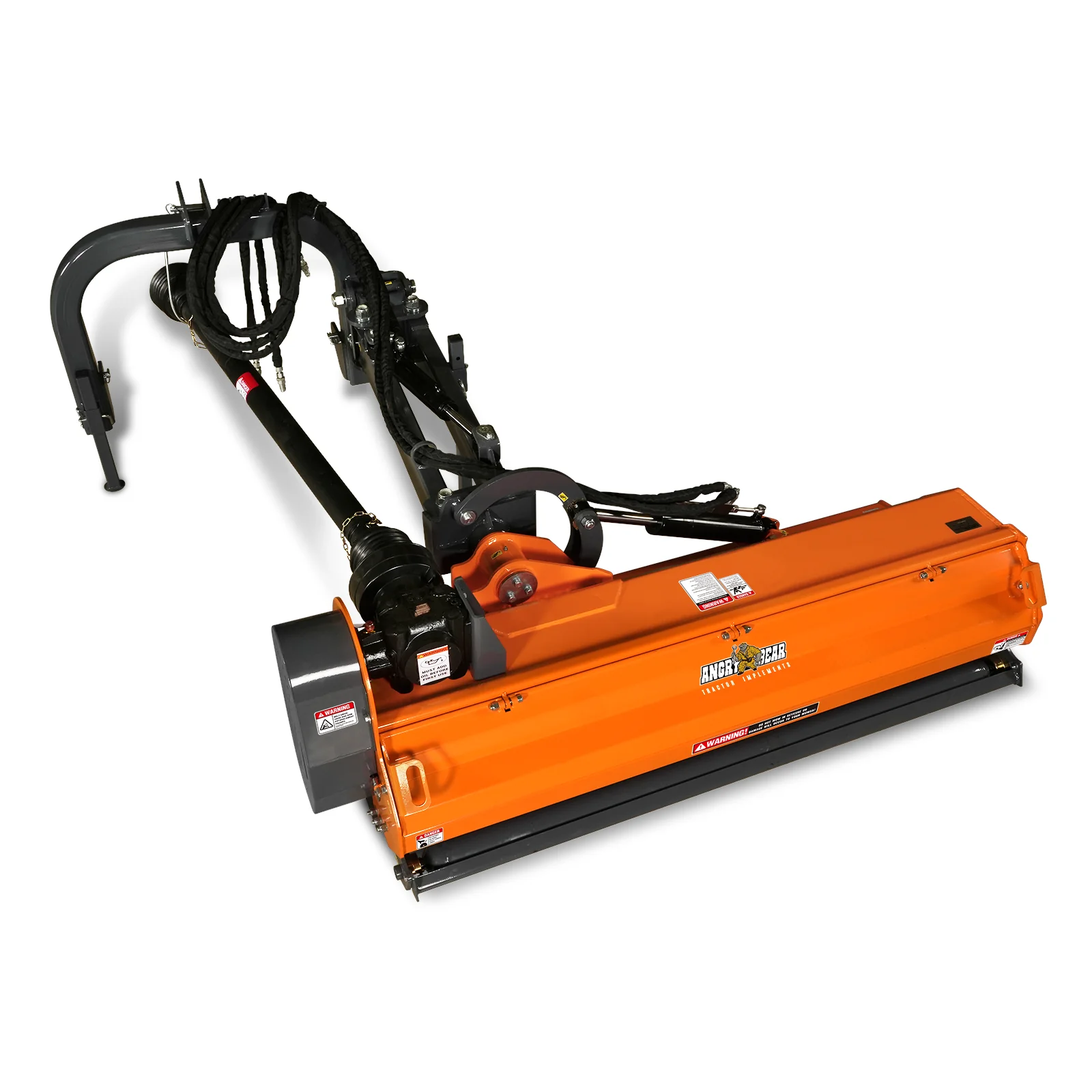 72" Heavy Duty Offset Ditch Bank Flail Mower Italy CMR Gearbox,  90° Tilt,  70-100 HP Tractor,  3-Point Hitch,  PTO Driven,  VAM72 - Image 18