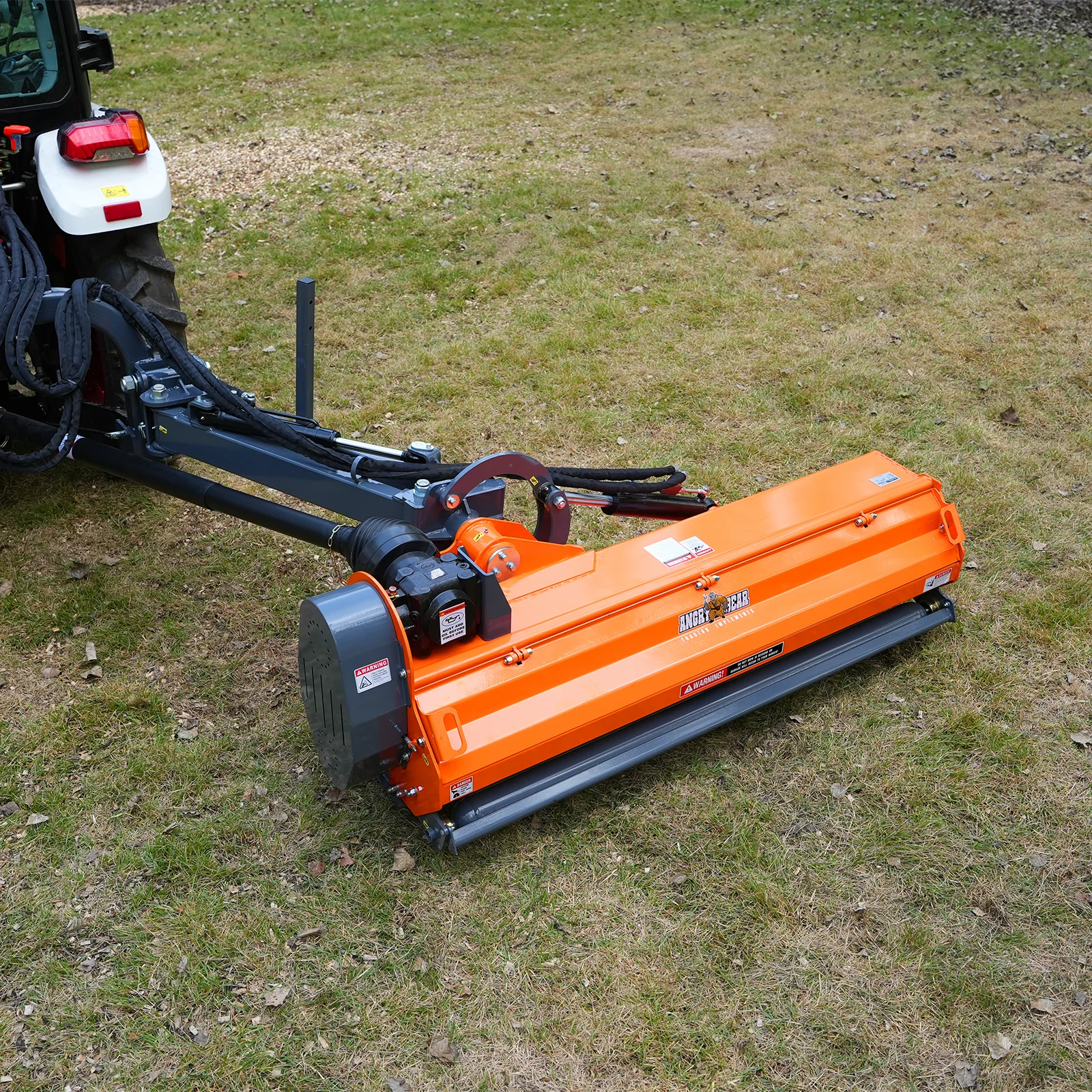 72" Heavy Duty Offset Ditch Bank Flail Mower Italy CMR Gearbox,  90° Tilt,  70-100 HP Tractor,  3-Point Hitch,  PTO Driven,  VAM72 - Image 4
