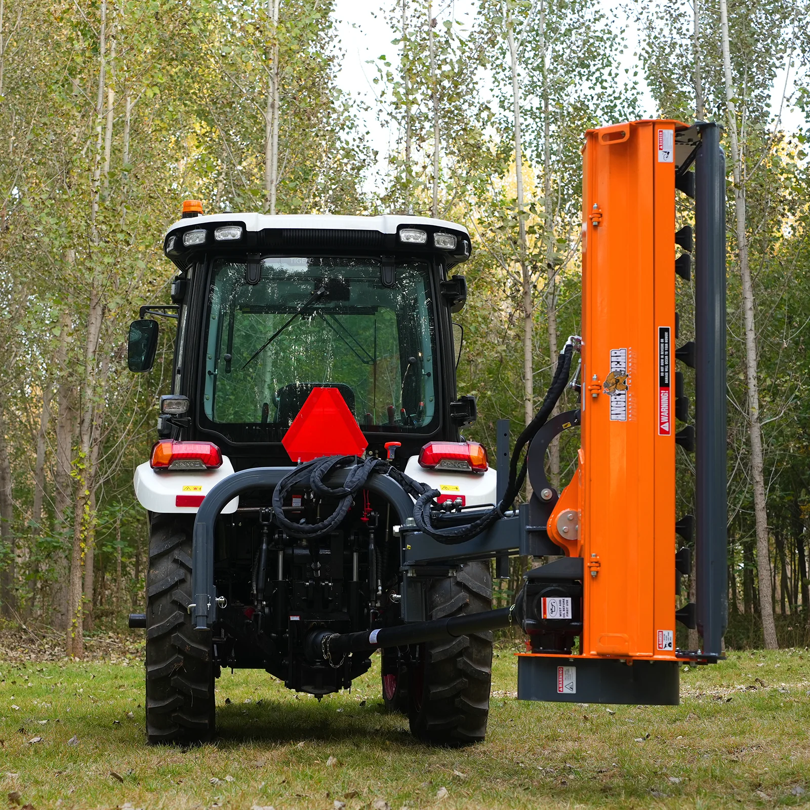 72" Heavy Duty Offset Ditch Bank Flail Mower Italy CMR Gearbox,  90° Tilt,  70-100 HP Tractor,  3-Point Hitch,  PTO Driven,  VAM72 - Image 5