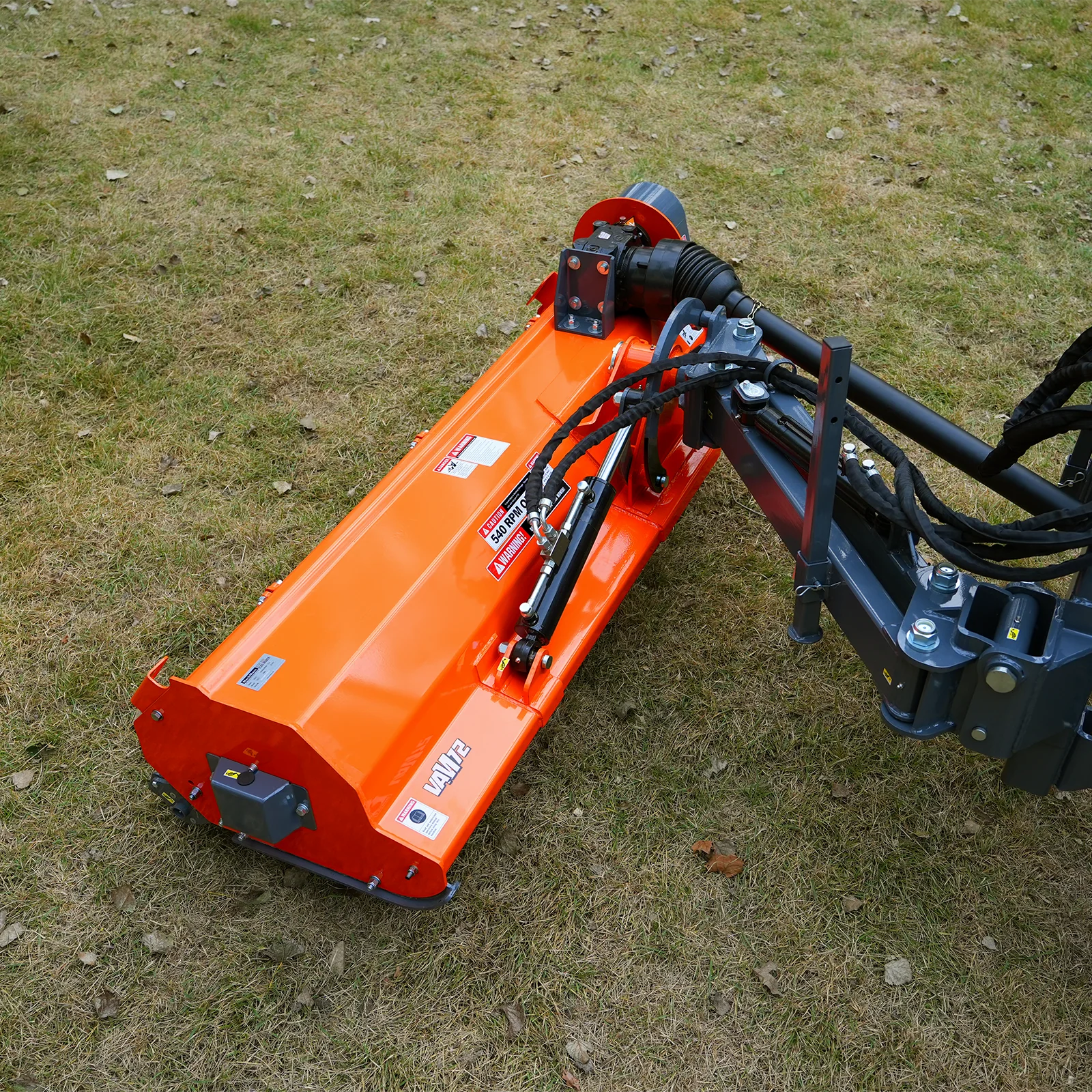 72" Heavy Duty Offset Ditch Bank Flail Mower Italy CMR Gearbox,  90° Tilt,  70-100 HP Tractor,  3-Point Hitch,  PTO Driven,  VAM72 - Image 7