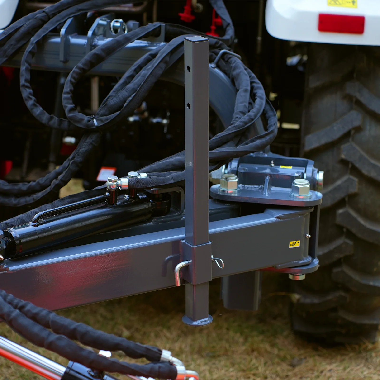 72" Heavy Duty Offset Ditch Bank Flail Mower Italy CMR Gearbox,  90° Tilt,  70-100 HP Tractor,  3-Point Hitch,  PTO Driven,  VAM72 - Image 9