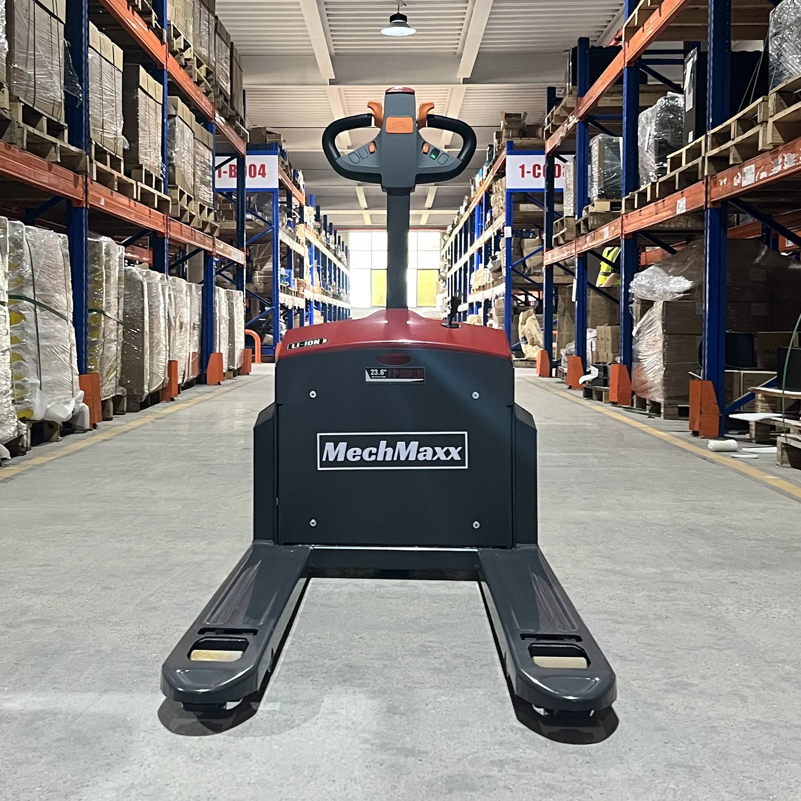 3300lbs Lithium-ion Electric Pallet Jack,  45"x27" Fork,  24V 40Ah Battery,  Walkie Type Truck,  EPT33 - Image 4