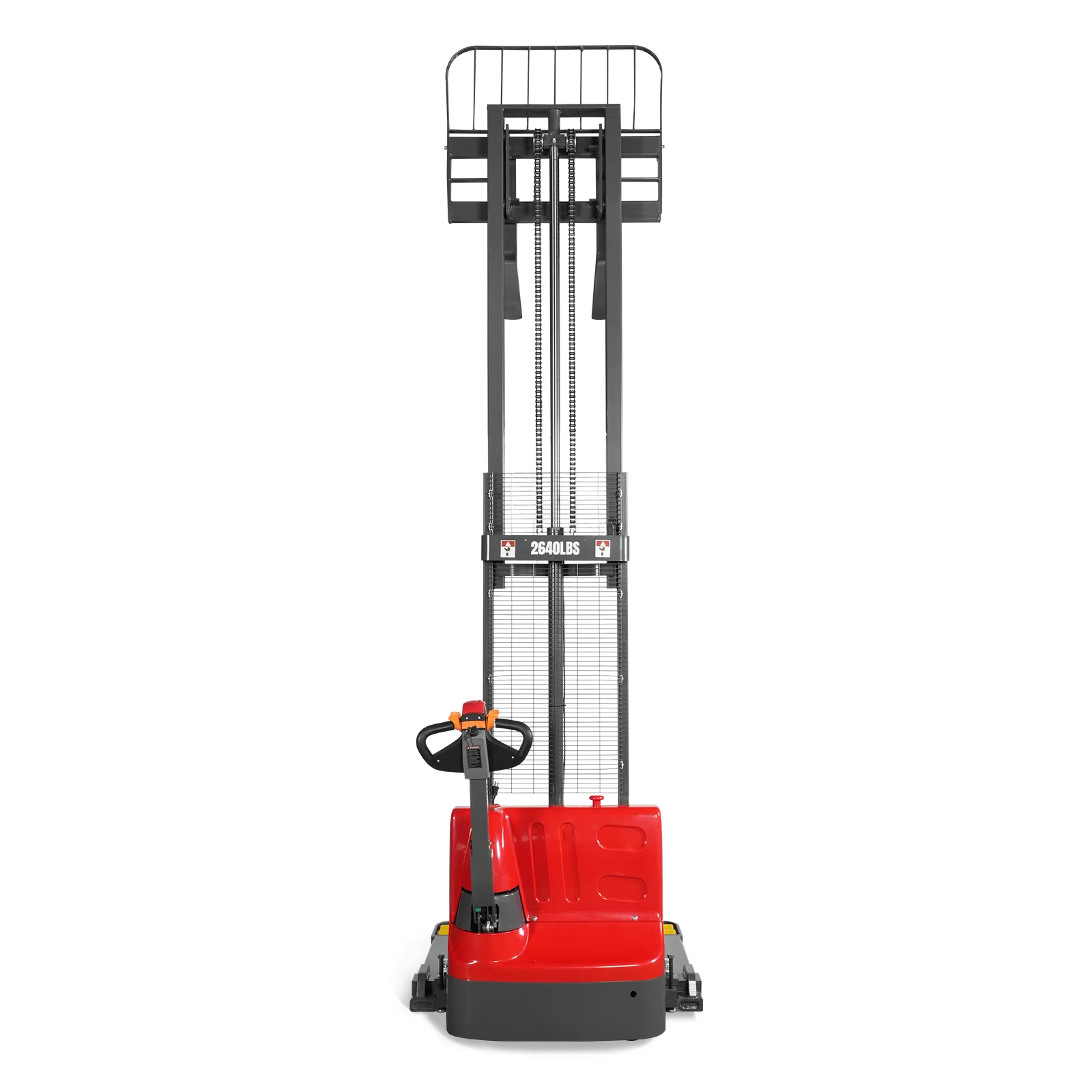 2640lbs Lithium-ion Electric Straddle Stacker,  118" Lift,  Adjustable Legs & Forks,  F26-118S - Image 32