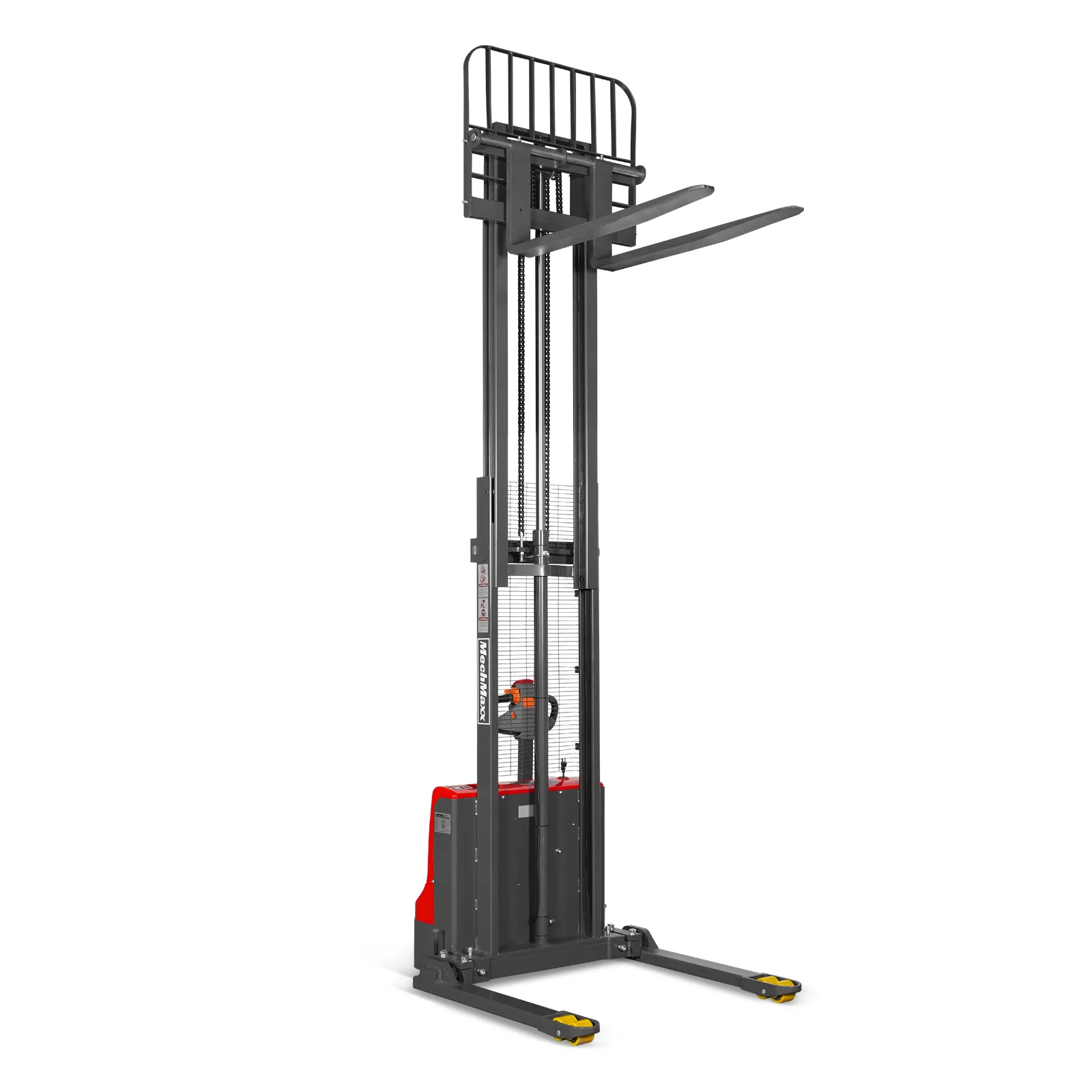 2640lbs Lithium-ion Electric Straddle Stacker,  118" Lift,  Adjustable Legs & Forks,  F26-118S - Image 35