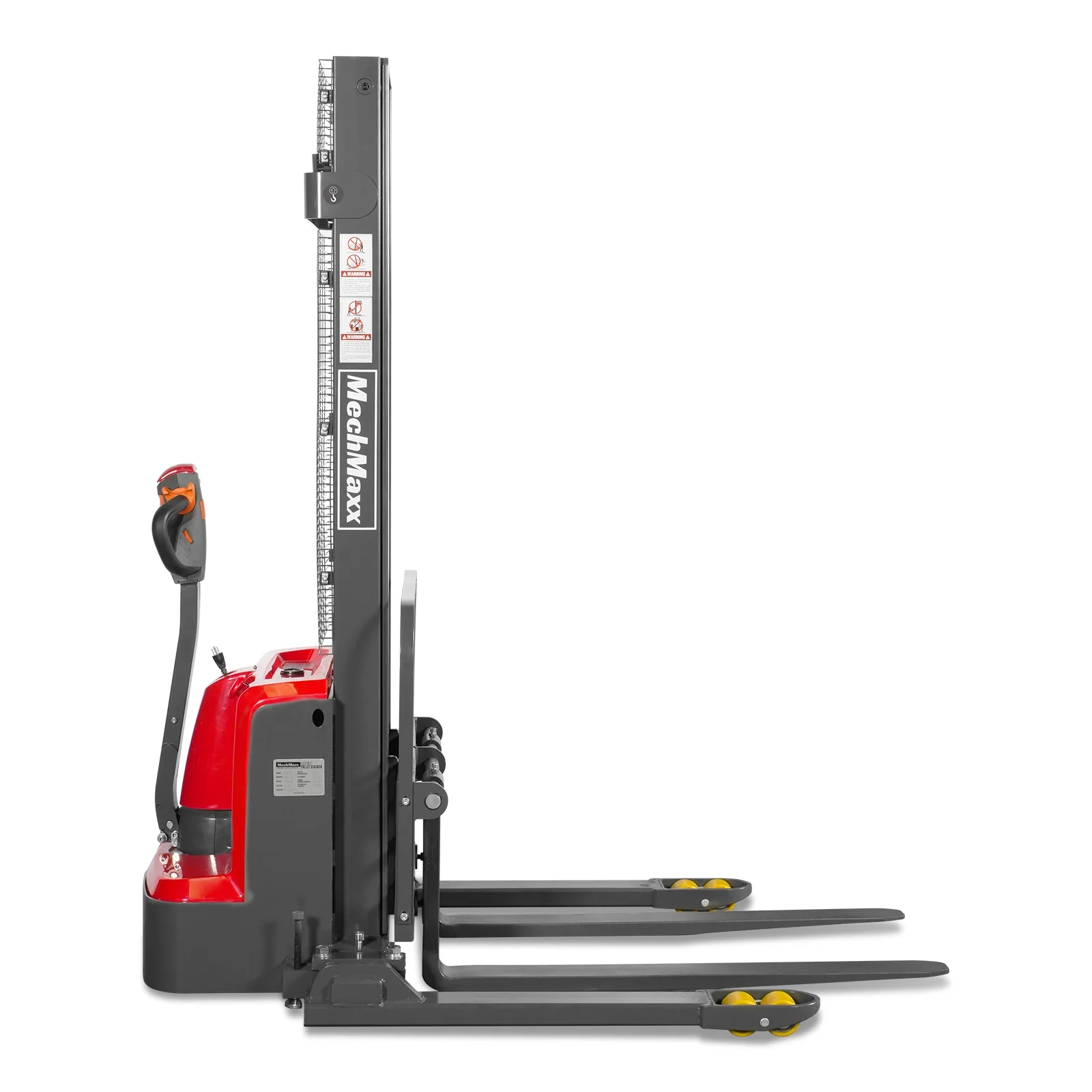 3300lbs Lithium-ion Electric Straddle Stacker,  118" Lift,  Adjustable Legs & Forks,  F33-118S - Image 26