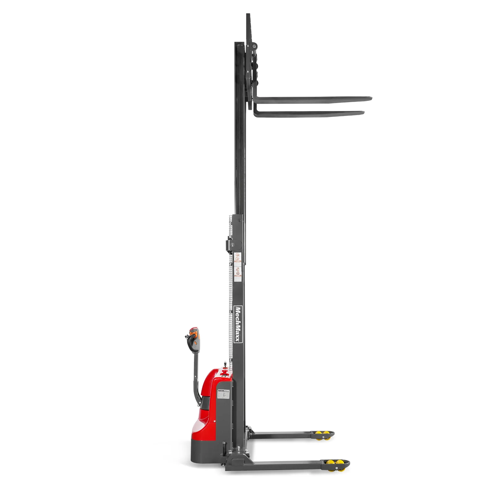 2640lbs Lithium-ion Electric Straddle Stacker,  138" Lift,  Adjustable Legs & Forks,  F26-138S - Image 34