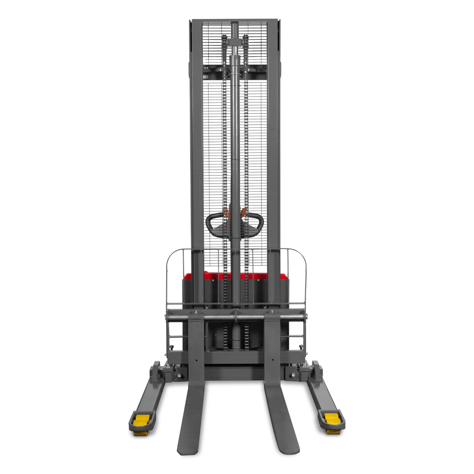 3300lbs Lithium-ion Electric Straddle Stacker,  138" Lift,  Adjustable Legs & Forks,  F33-138S - Image 28