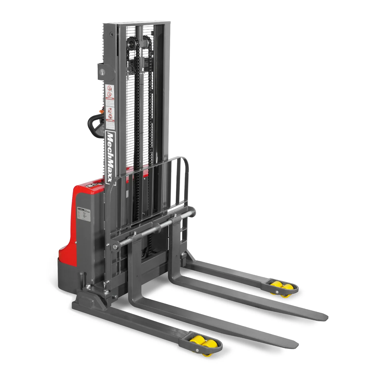 2640lbs Lithium-ion Electric Straddle Stacker,  98" Lift,  Adjustable Legs & Forks,  F26-98S - Image 25