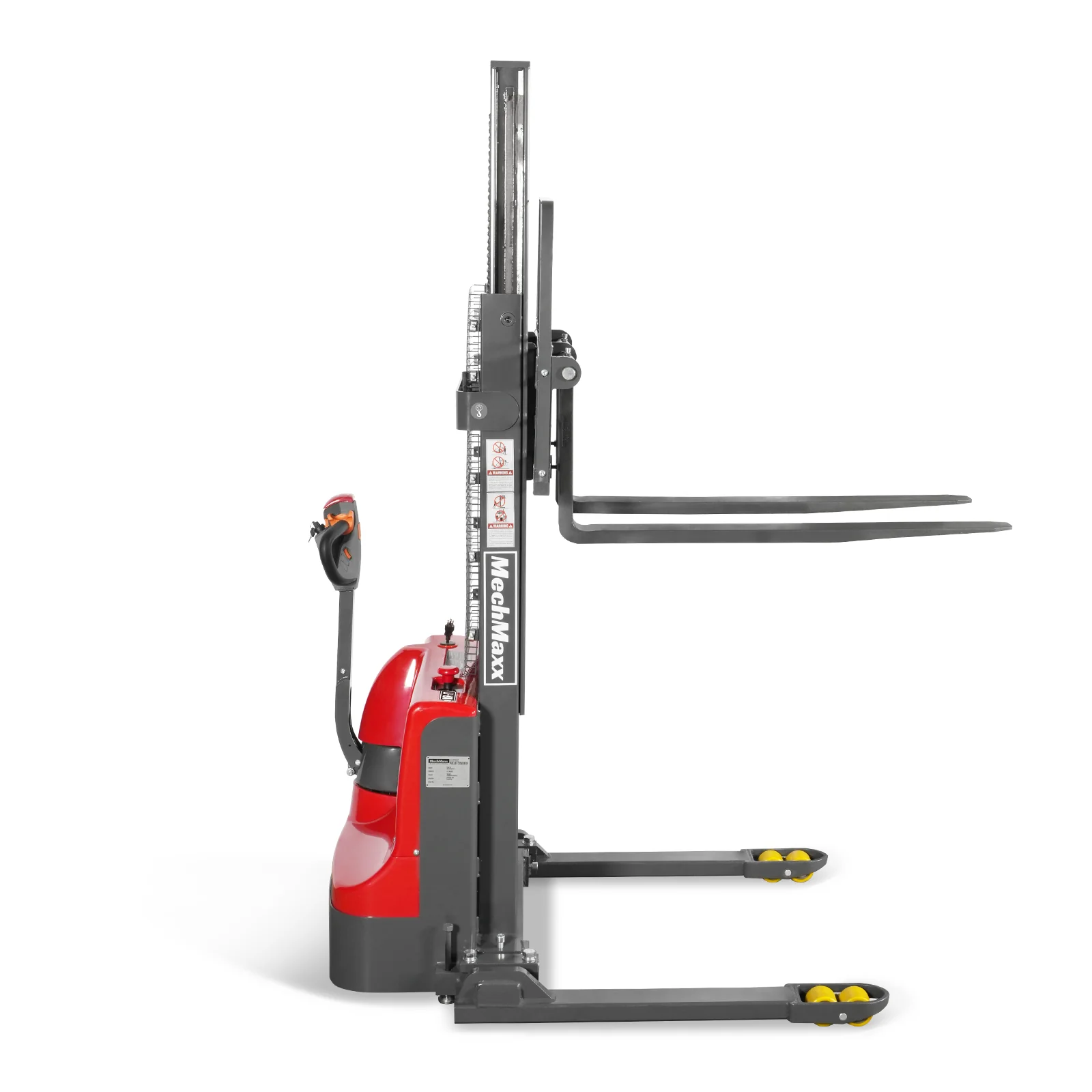 2640lbs Lithium-ion Electric Straddle Stacker,  98" Lift,  Adjustable Legs & Forks,  F26-98S - Image 28