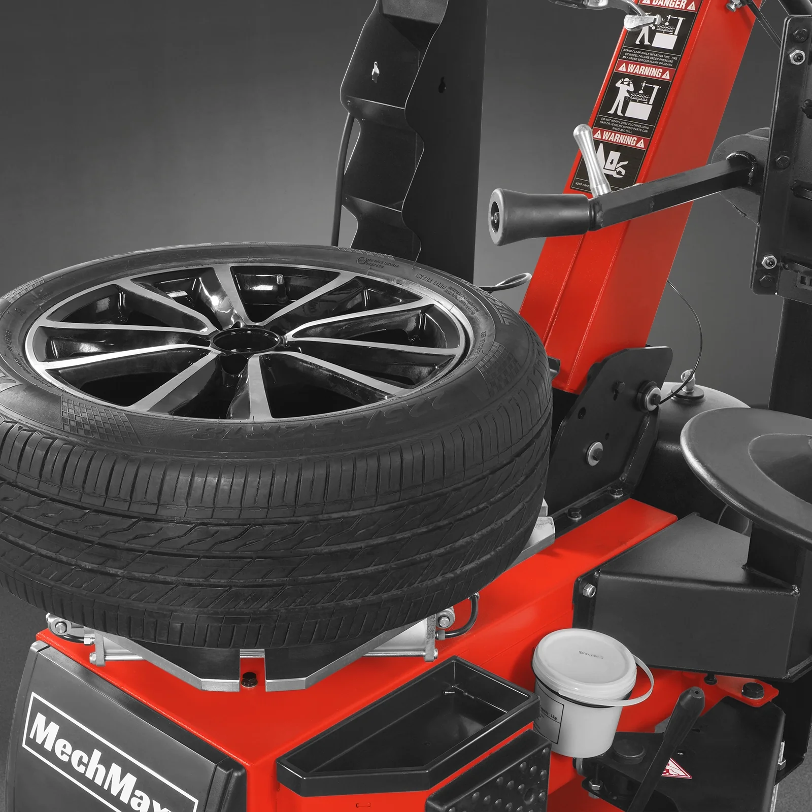 High Performance Tilt Back Tire Changer Wheel Changer with Multi-Function Assist Arm and Bead Blaster,  TC9682 - Image 3