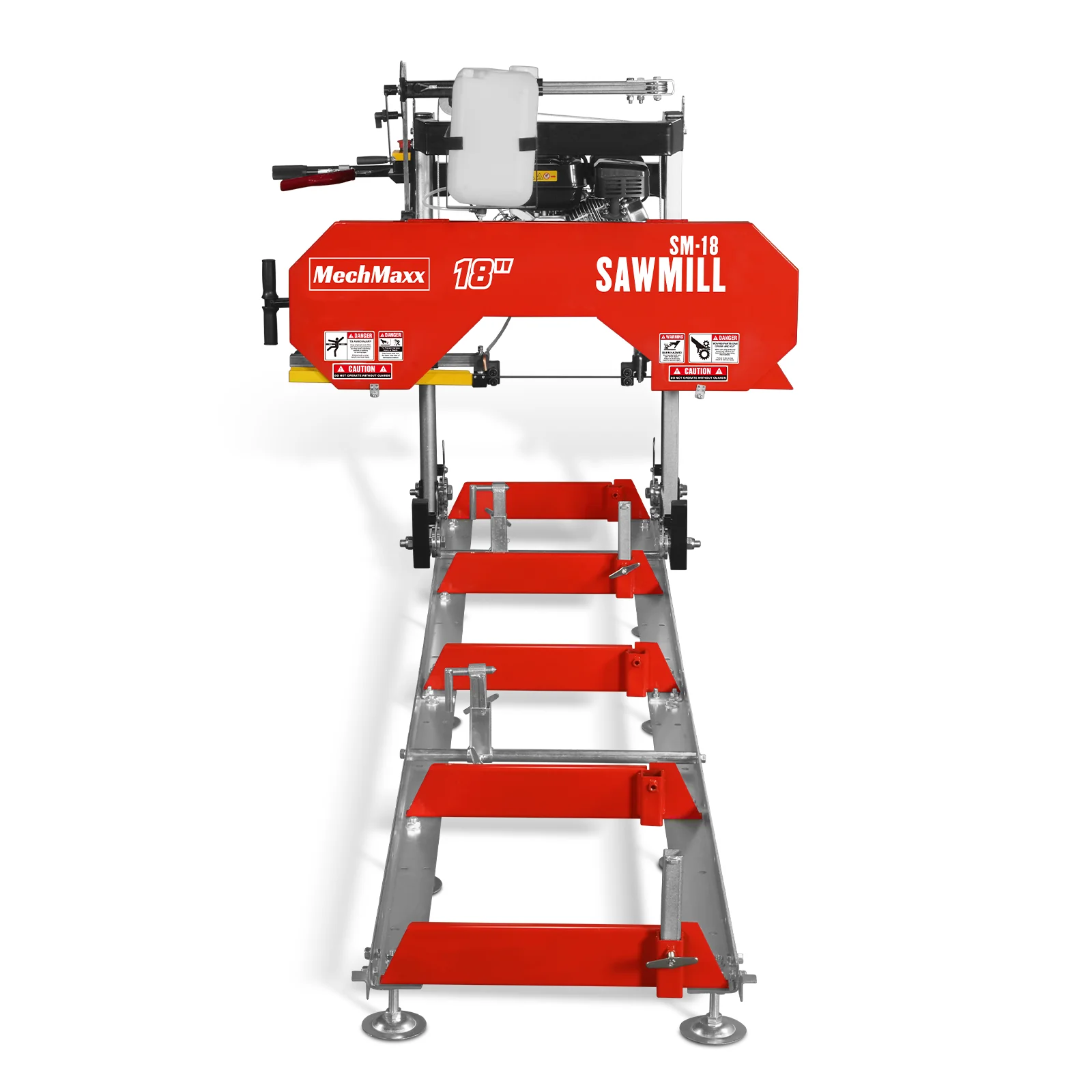 18" Portable Sawmill,  212cc 7HP Gasoline Engine,  15" Board  Width,  10' Track Length ,  SM-18 - Image 14