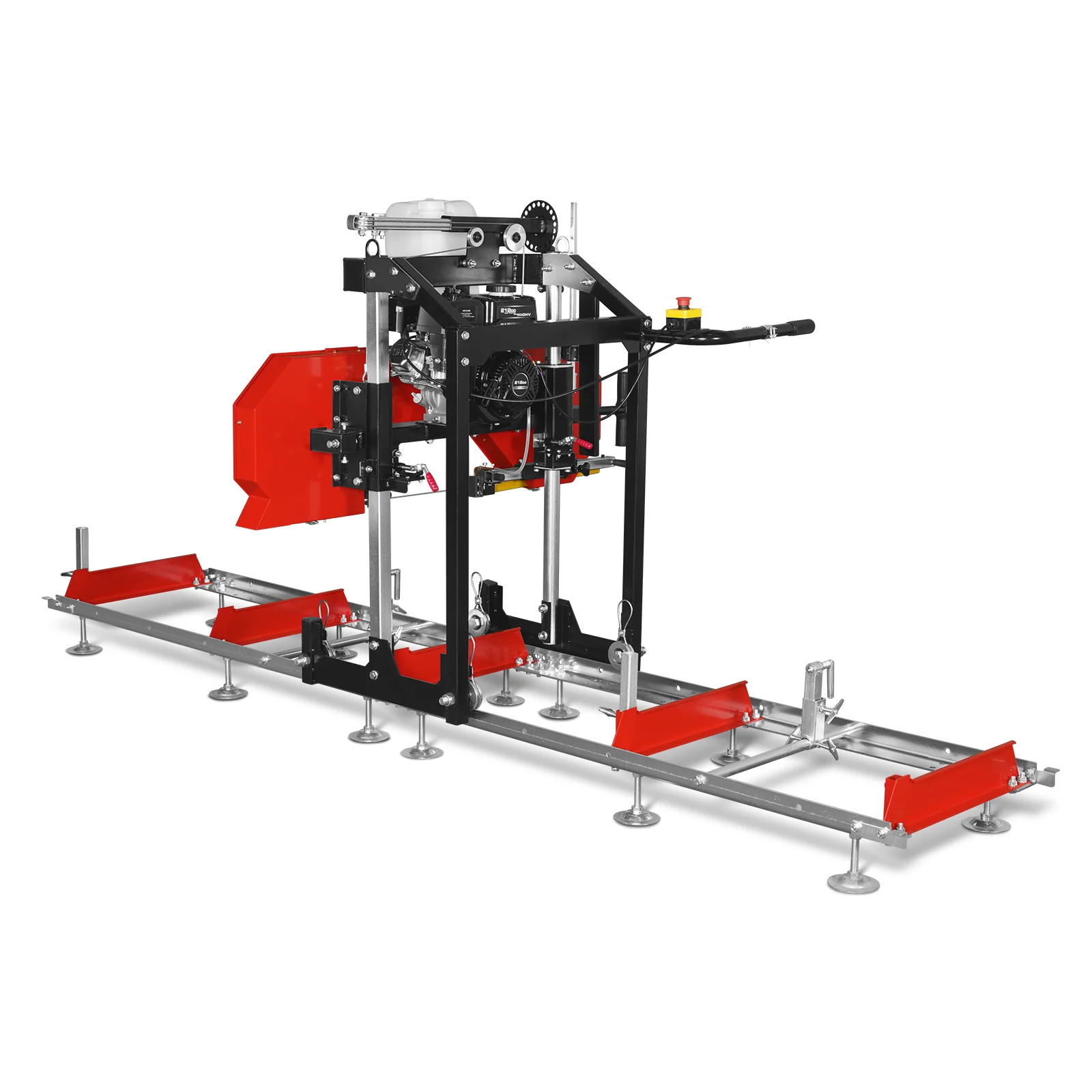 18" Portable Sawmill,  212cc 7HP Gasoline Engine,  15" Board  Width,  10' Track Length ,  SM-18 - Image 25