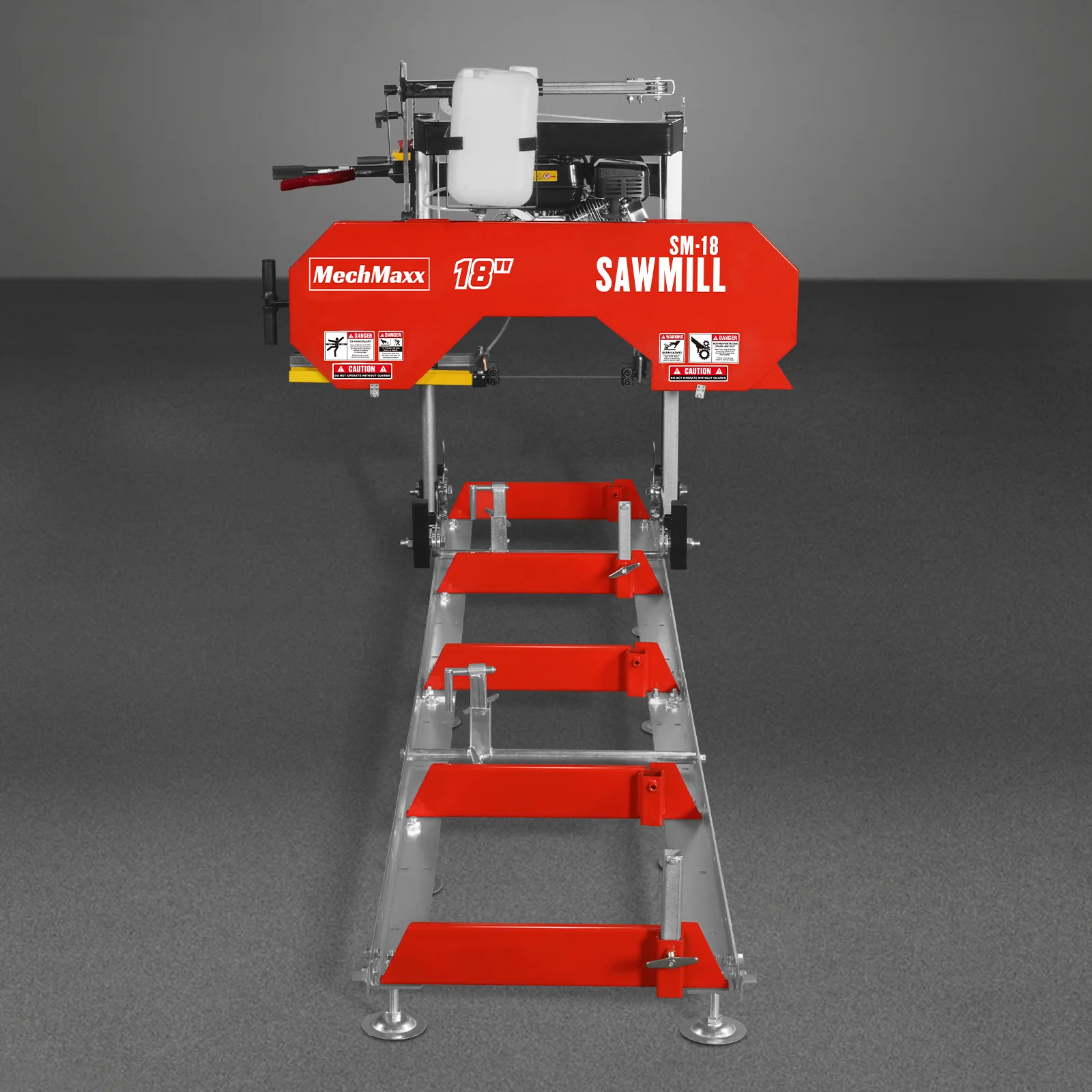 18" Portable Sawmill,  212cc 7HP Gasoline Engine,  15" Board  Width,  10' Track Length ,  SM-18 - Image 34