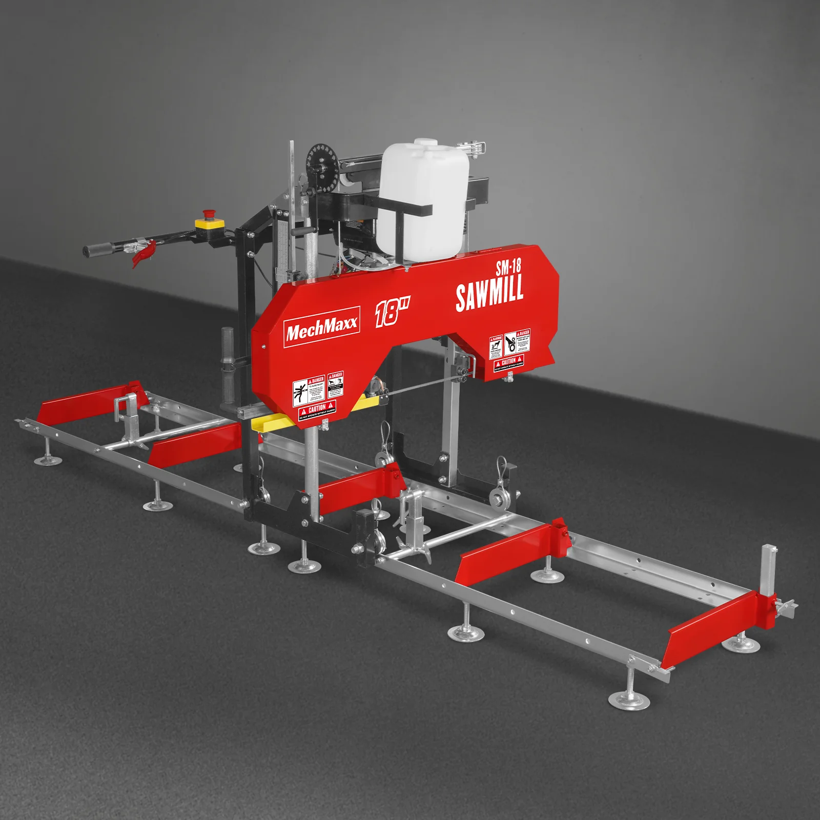 18" Portable Sawmill,  212cc 7HP Gasoline Engine,  15" Board  Width,  10' Track Length ,  SM-18 - Image 39