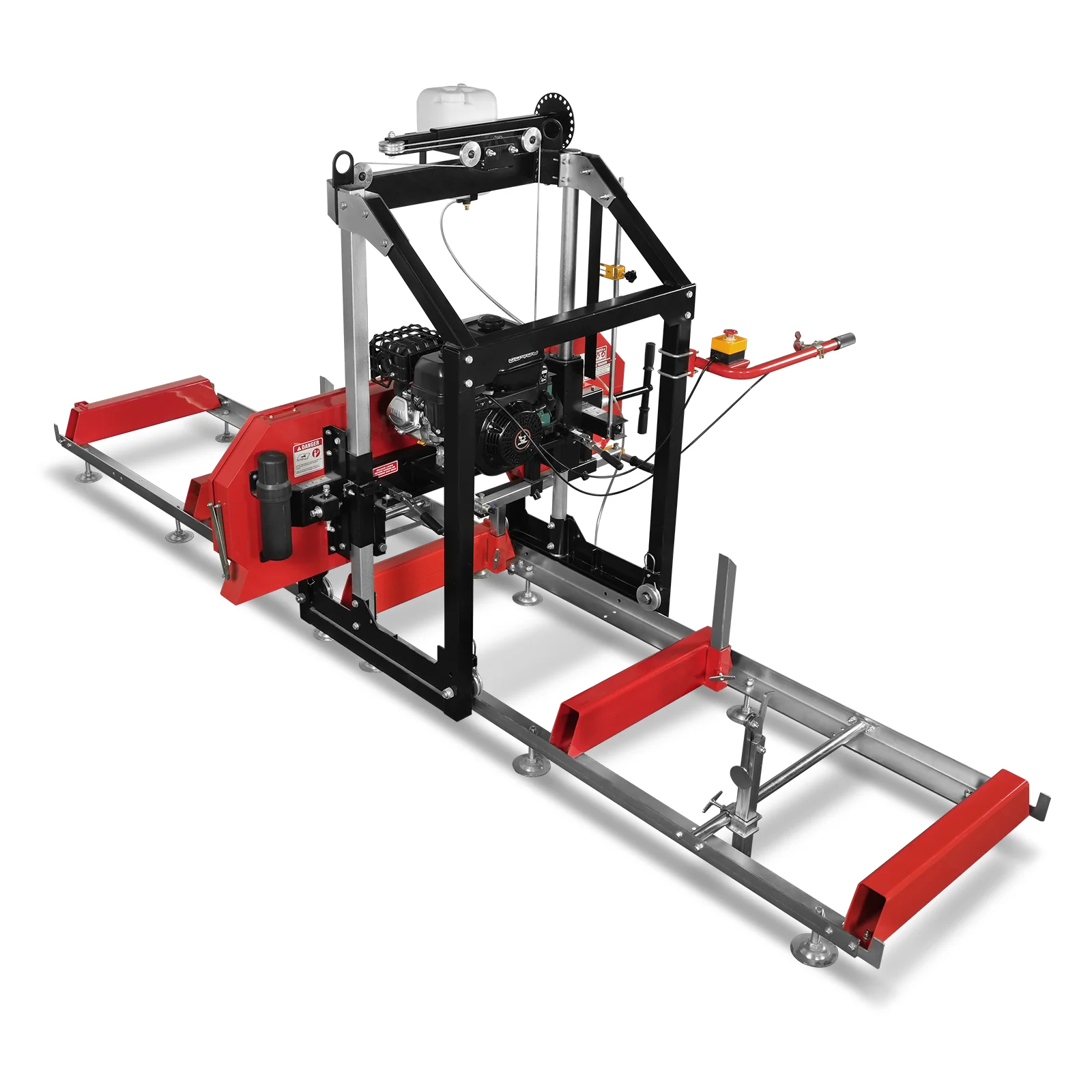 26" Portable Sawmill,  459cc 15HP E-Start Gasoline Engine,  20" Board  Width,  13' Track Length ,  SM-26 - Image 21