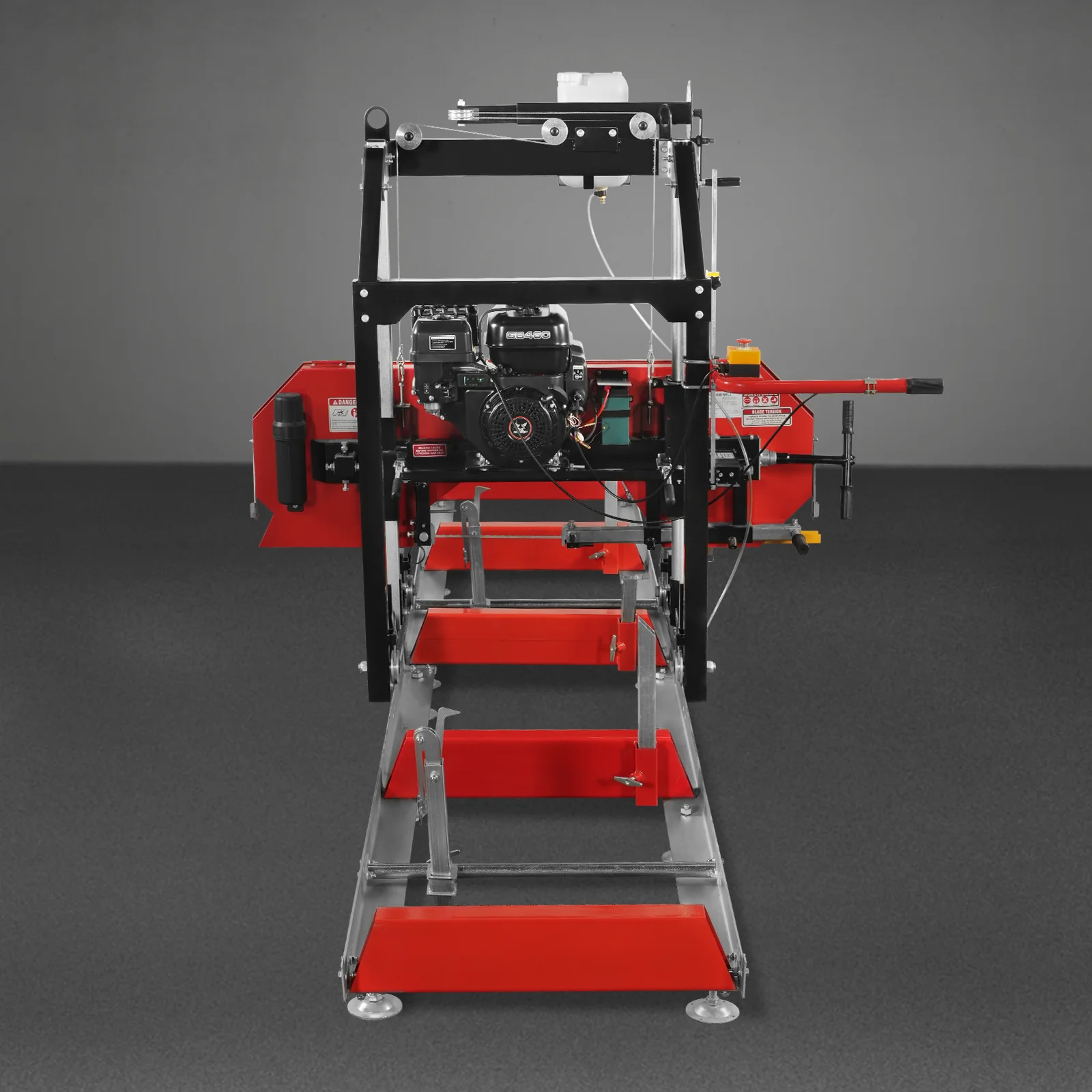 26" Portable Sawmill,  459cc 15HP E-Start Gasoline Engine,  20" Board  Width,  13' Track Length ,  SM-26 - Image 24