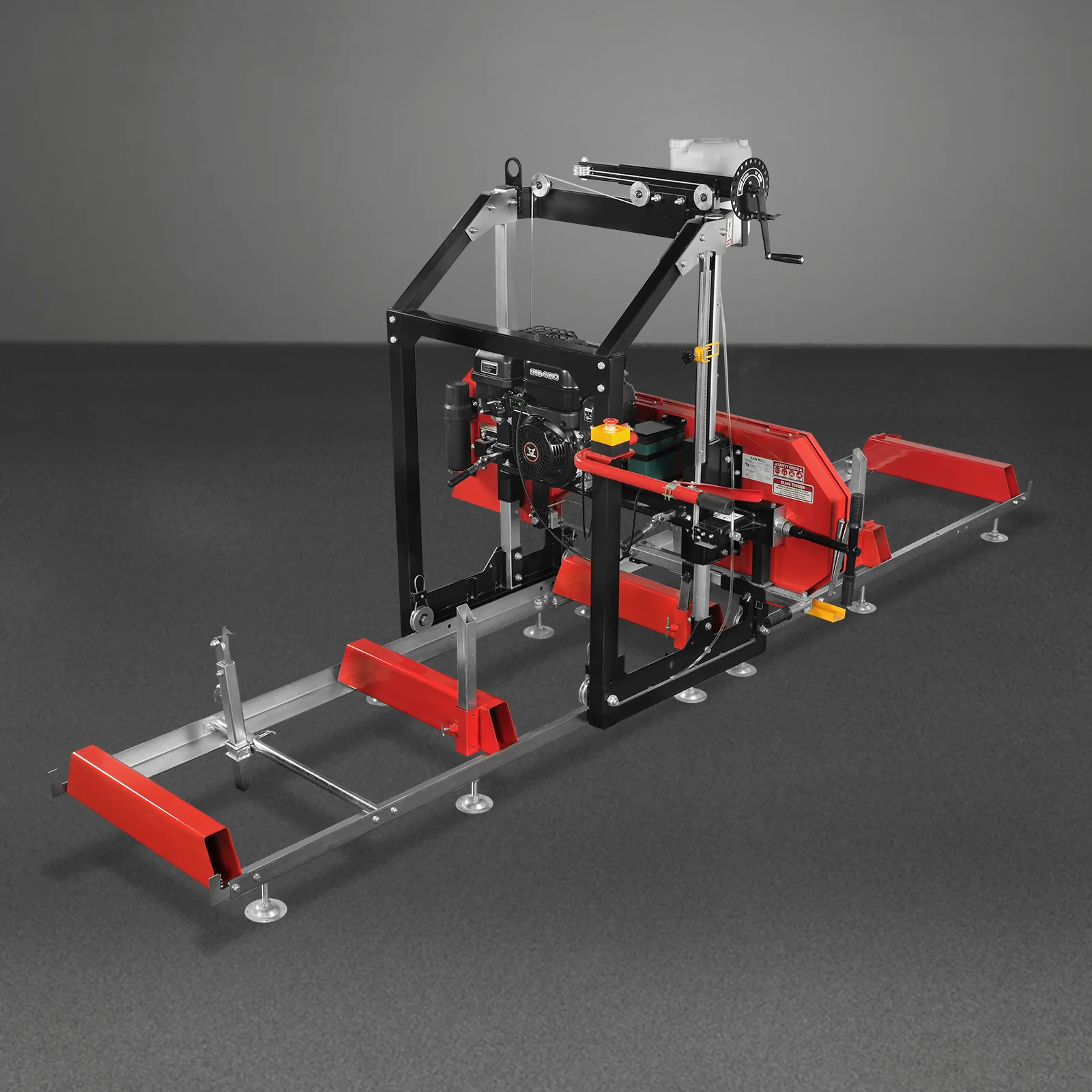 26" Portable Sawmill,  459cc 15HP E-Start Gasoline Engine,  20" Board  Width,  13' Track Length ,  SM-26 - Image 25