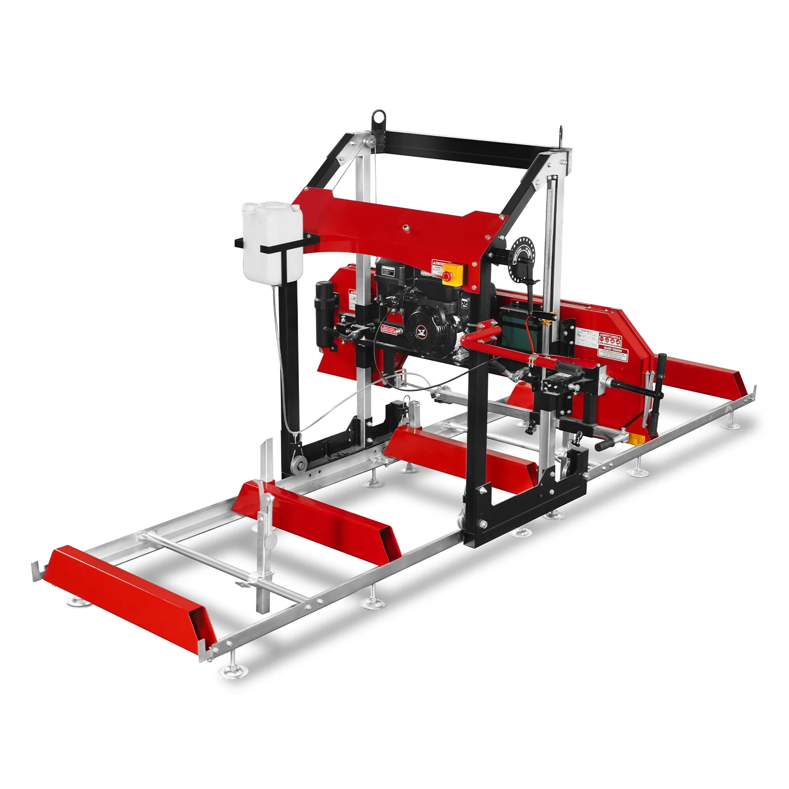 32" Portable Sawmill,  459cc 15HP E-Start Gasoline Engine,  26.5" Board Width,  13' Track Length ,  SM-32 - Image 22