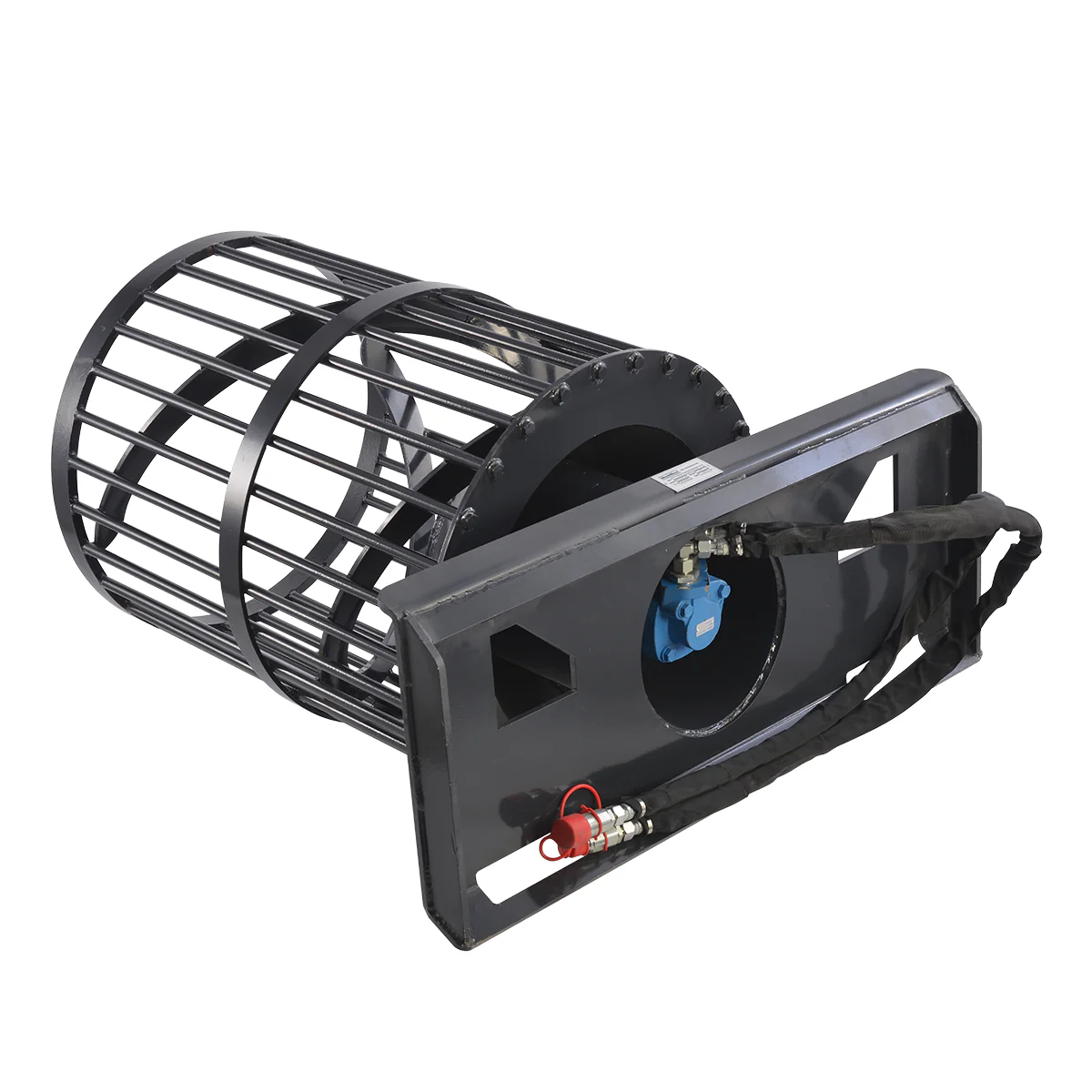 Skid Steer Rotary Rock Picker Attachment 30" Diameter Drum RSM-30 - Image 5