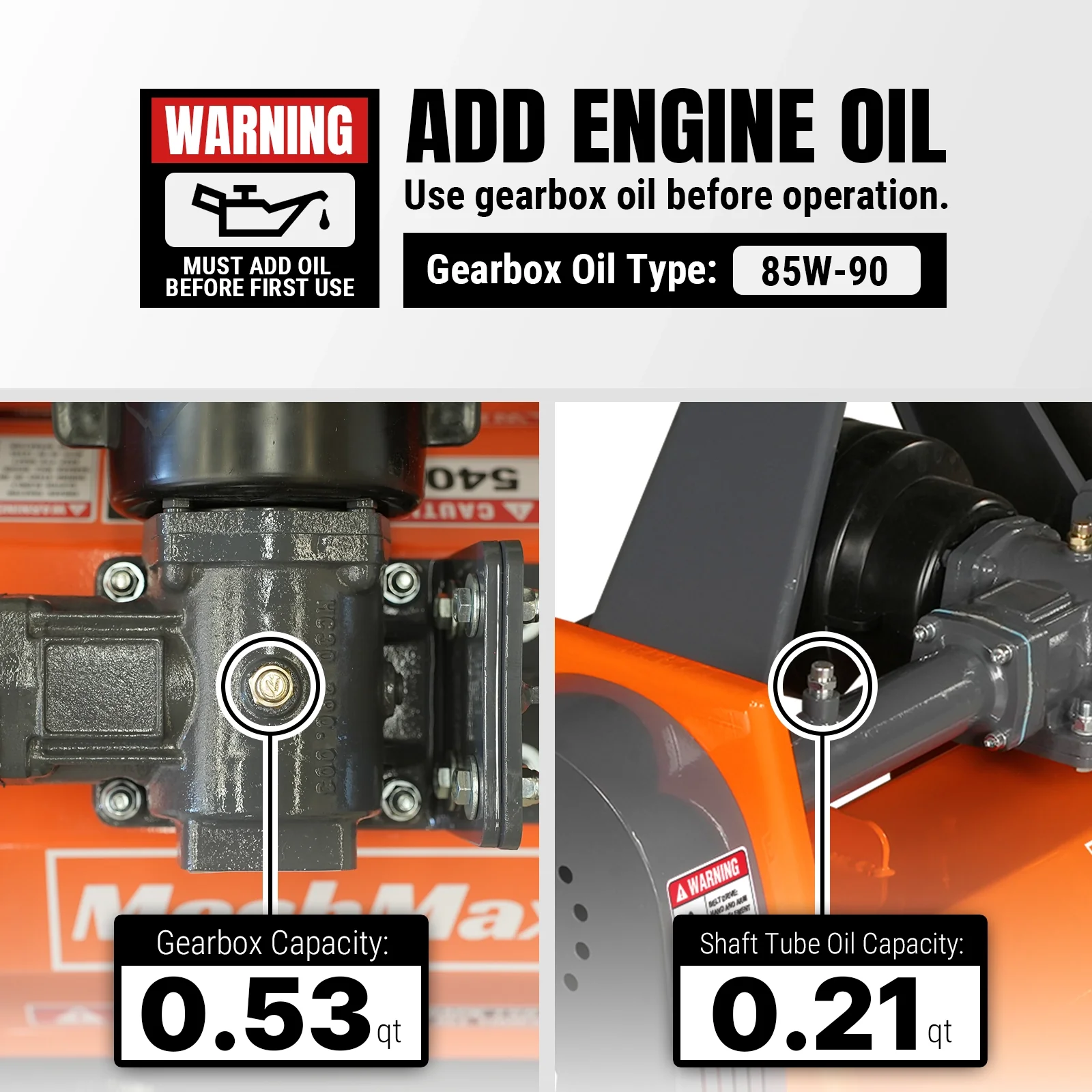 60'' Light-duty Flail Mower 3 Point 15-35HP ,  PTO Driven,  EFS60 - Image 4