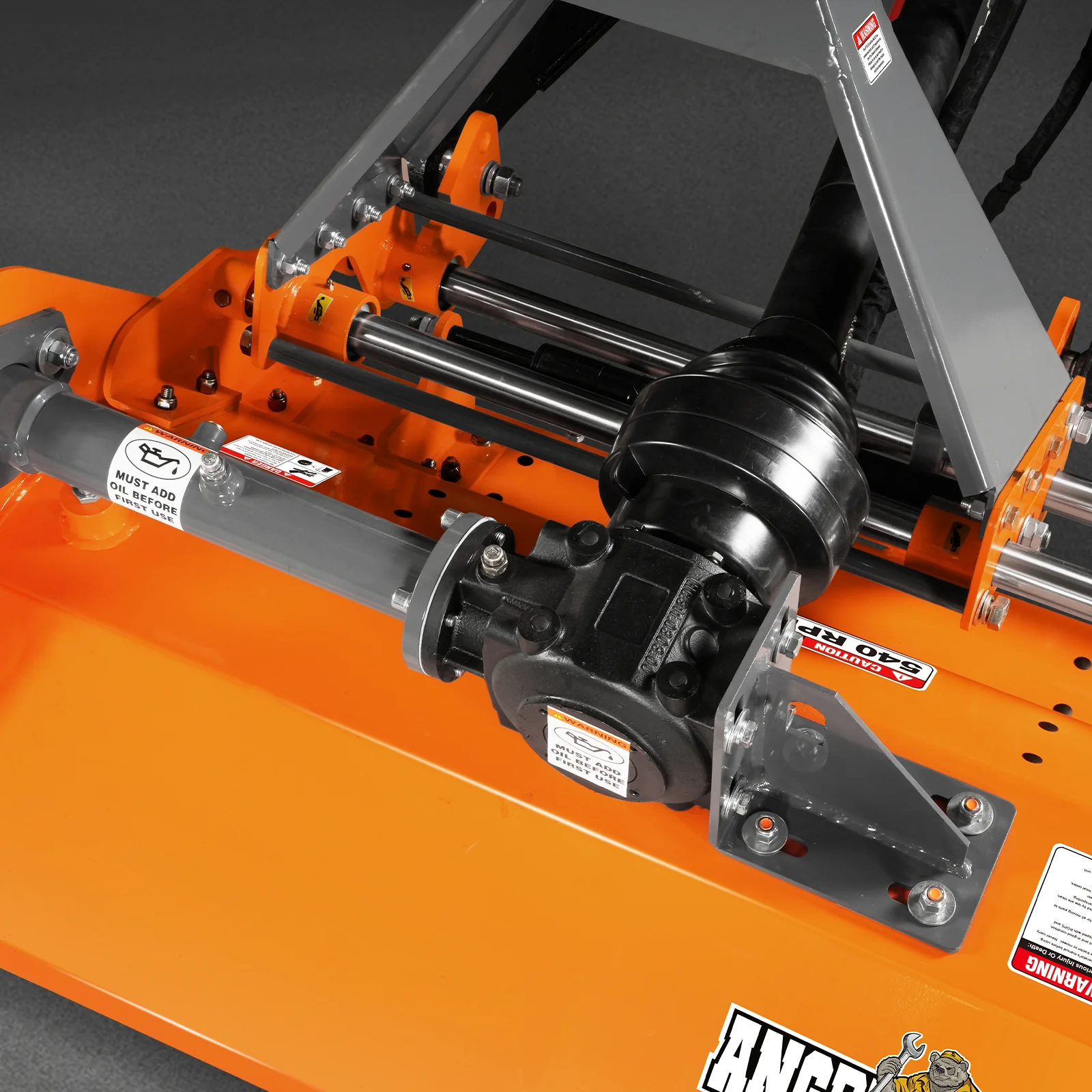 68" PTO Flail Mower with Hydraulic Side Shift 3 Point 30-60hp ,  NAM68H - Image 12