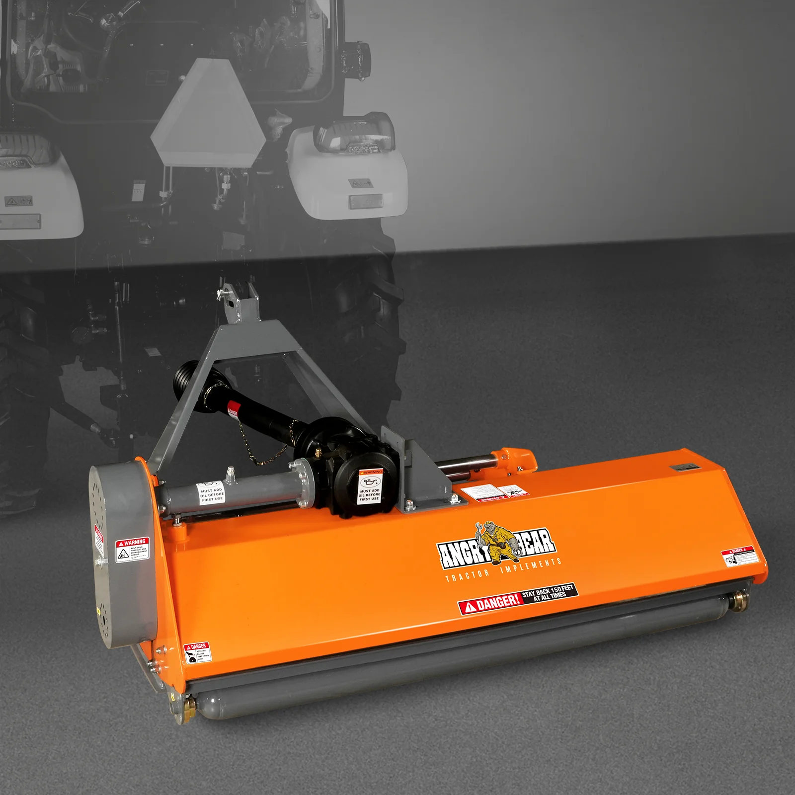 68" PTO Flail Mower with Hydraulic Side Shift 3 Point 30-60hp ,  NAM68H - Image 29