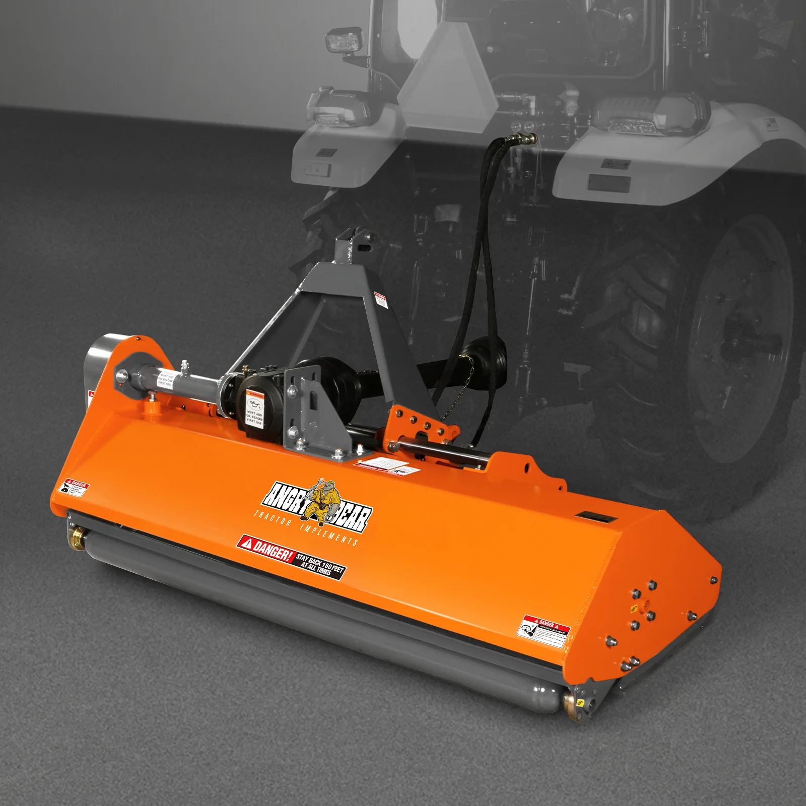 68" PTO Flail Mower with Hydraulic Side Shift 3 Point 30-60hp ,  NAM68H - Image 30