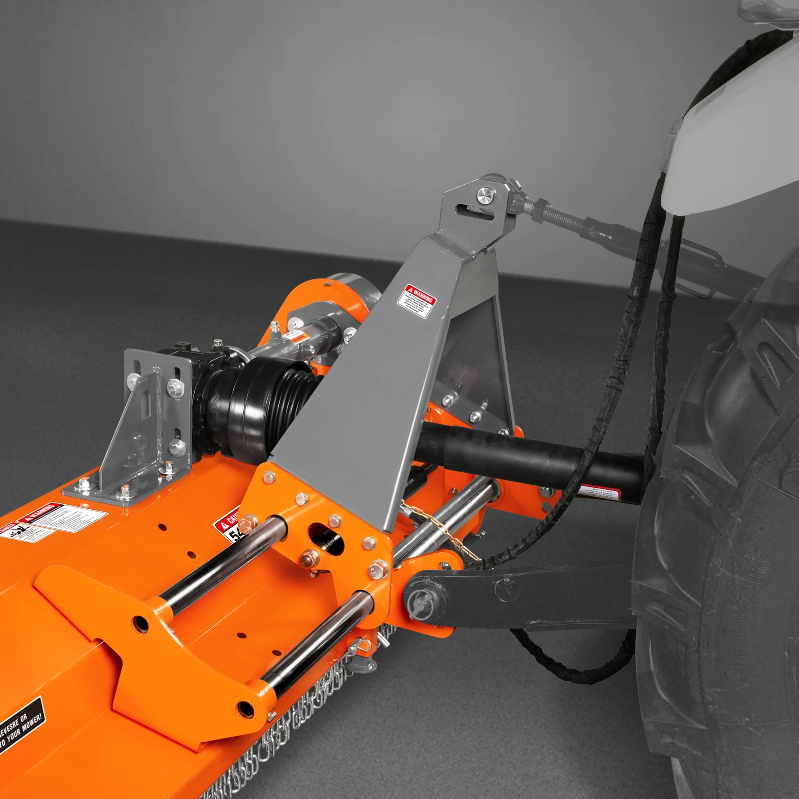 68" PTO Flail Mower with Hydraulic Side Shift 3 Point 30-60hp ,  NAM68H - Image 35