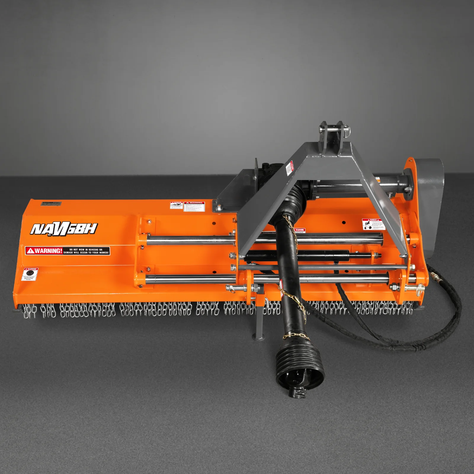 68" PTO Flail Mower with Hydraulic Side Shift 3 Point 30-60hp ,  NAM68H - Image 43