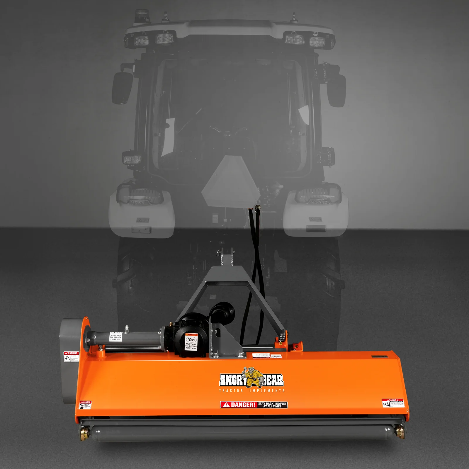 68" PTO Flail Mower with Hydraulic Side Shift 3 Point 30-60hp ,  NAM68H - Image 49