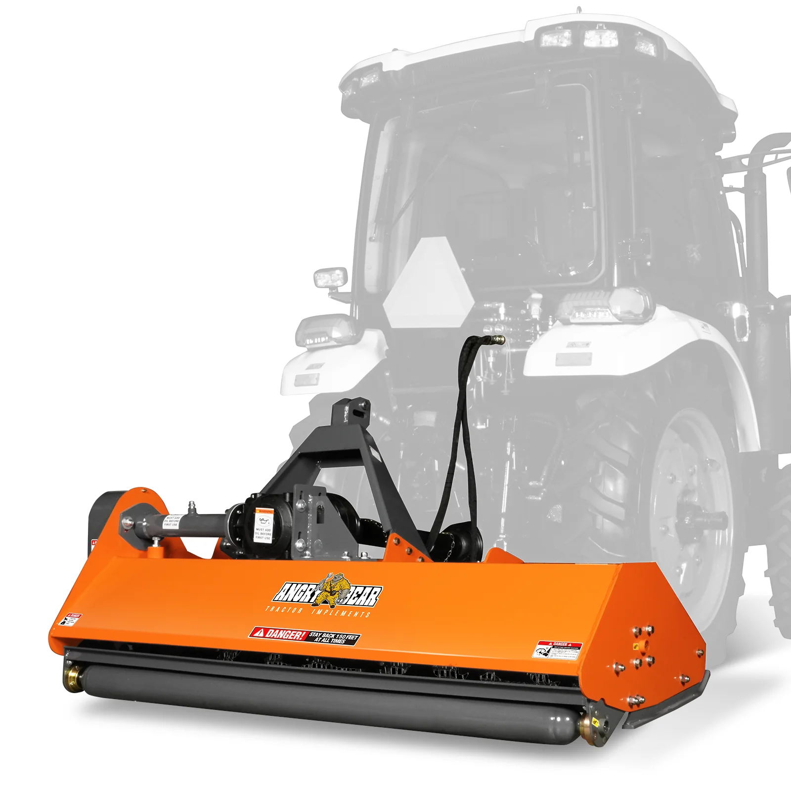 68" PTO Flail Mower with Hydraulic Side Shift 3 Point 30-60hp ,  NAM68H - Image 7