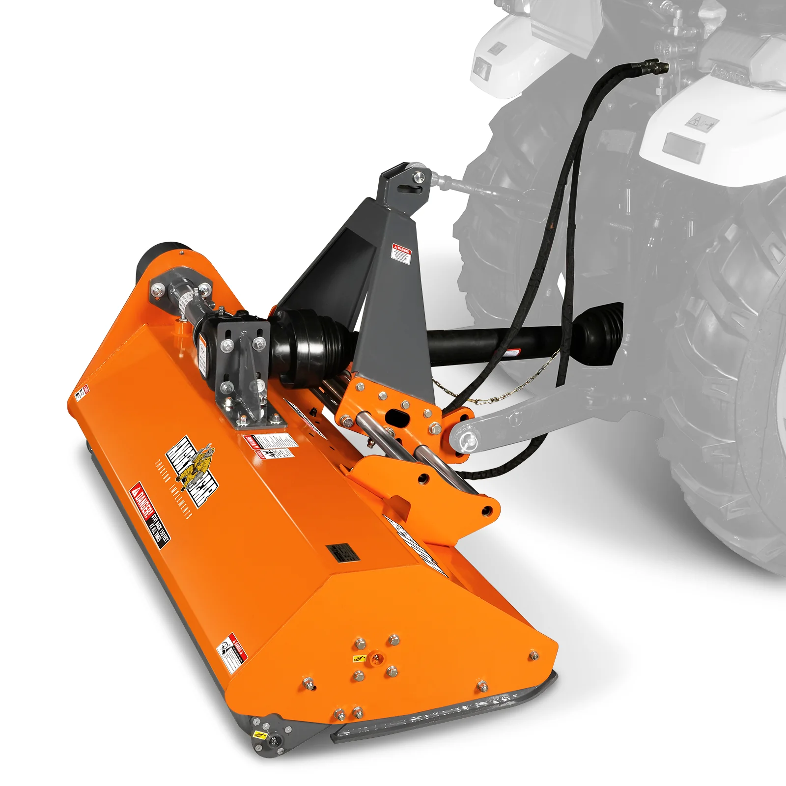 68" PTO Flail Mower with Hydraulic Side Shift 3 Point 30-60hp ,  NAM68H - Image 8