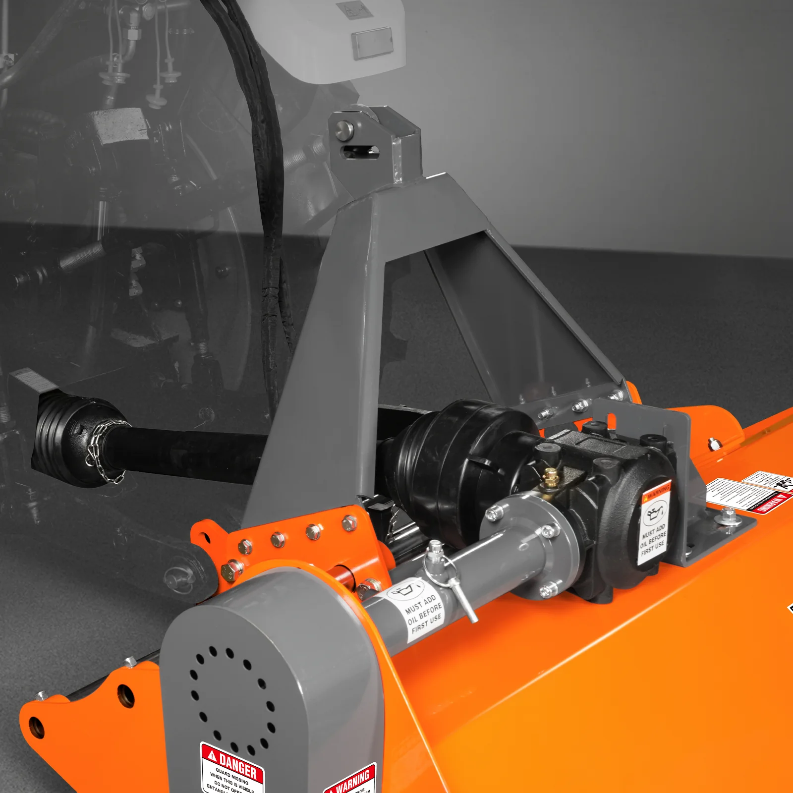 72" PTO Flail Mower with Hydraulic Side Shift 3 Point 45-85hp ,  NAM72H - Image 11