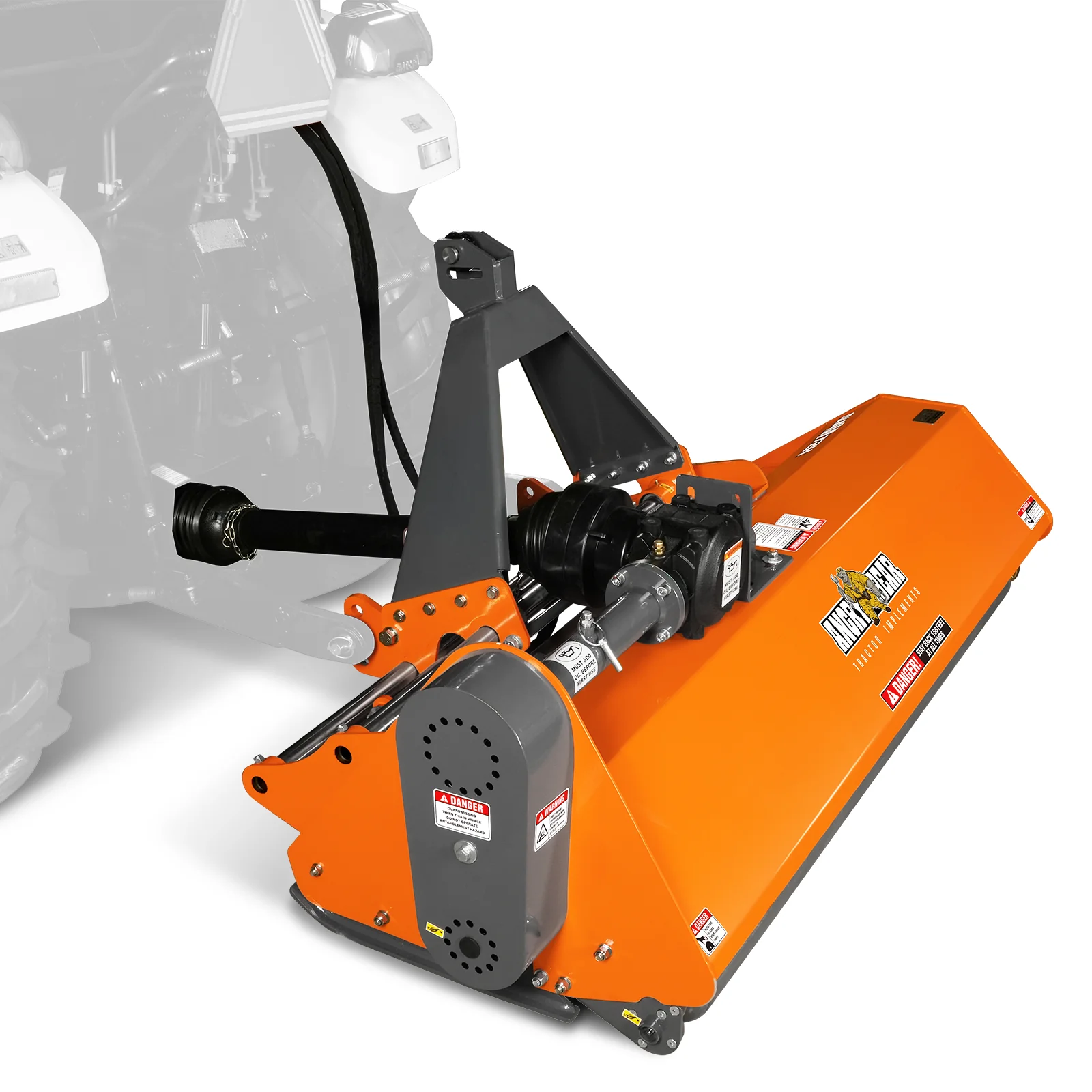 72" PTO Flail Mower with Hydraulic Side Shift 3 Point 45-85hp ,  NAM72H - Image 14