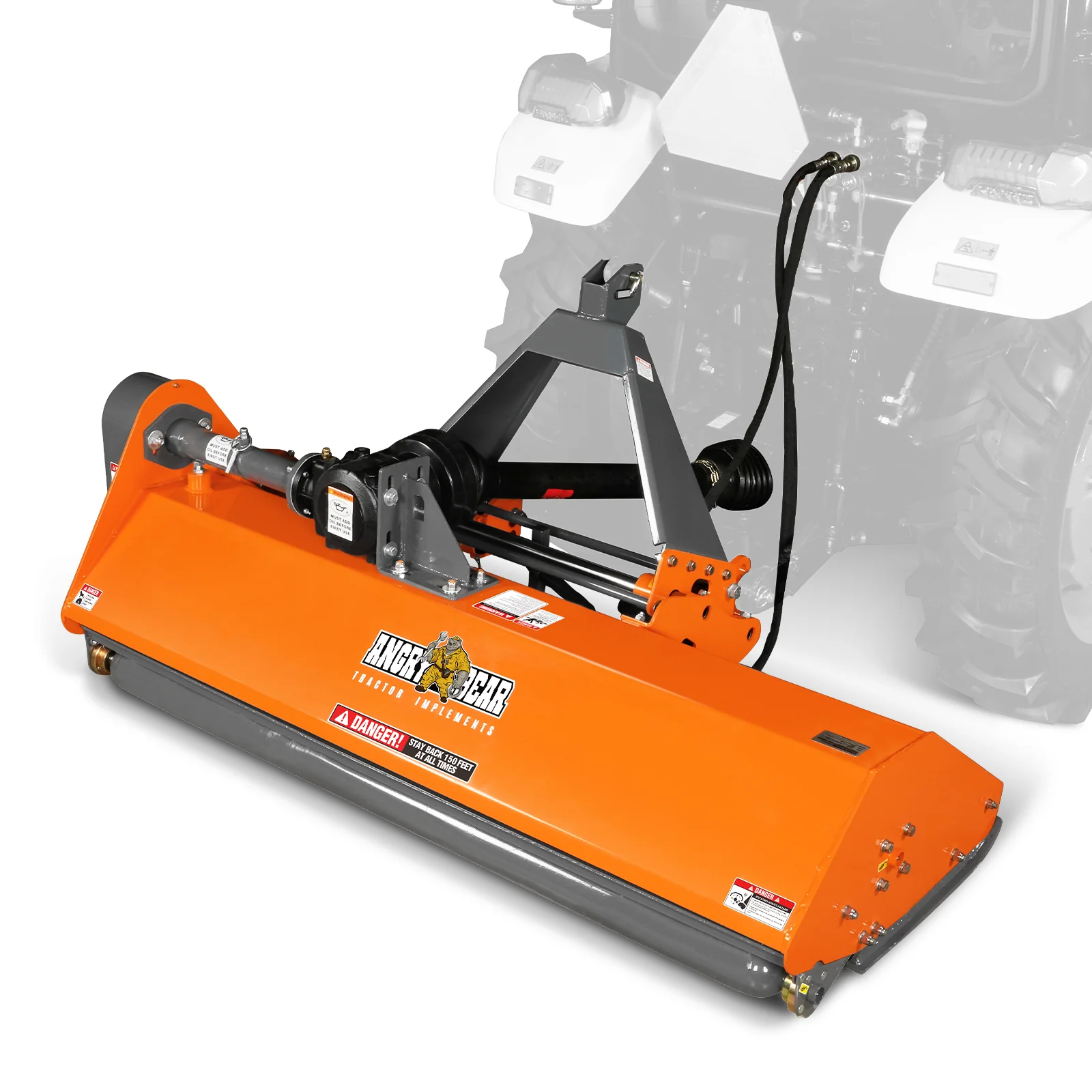 72" PTO Flail Mower with Hydraulic Side Shift 3 Point 45-85hp ,  NAM72H - Image 18