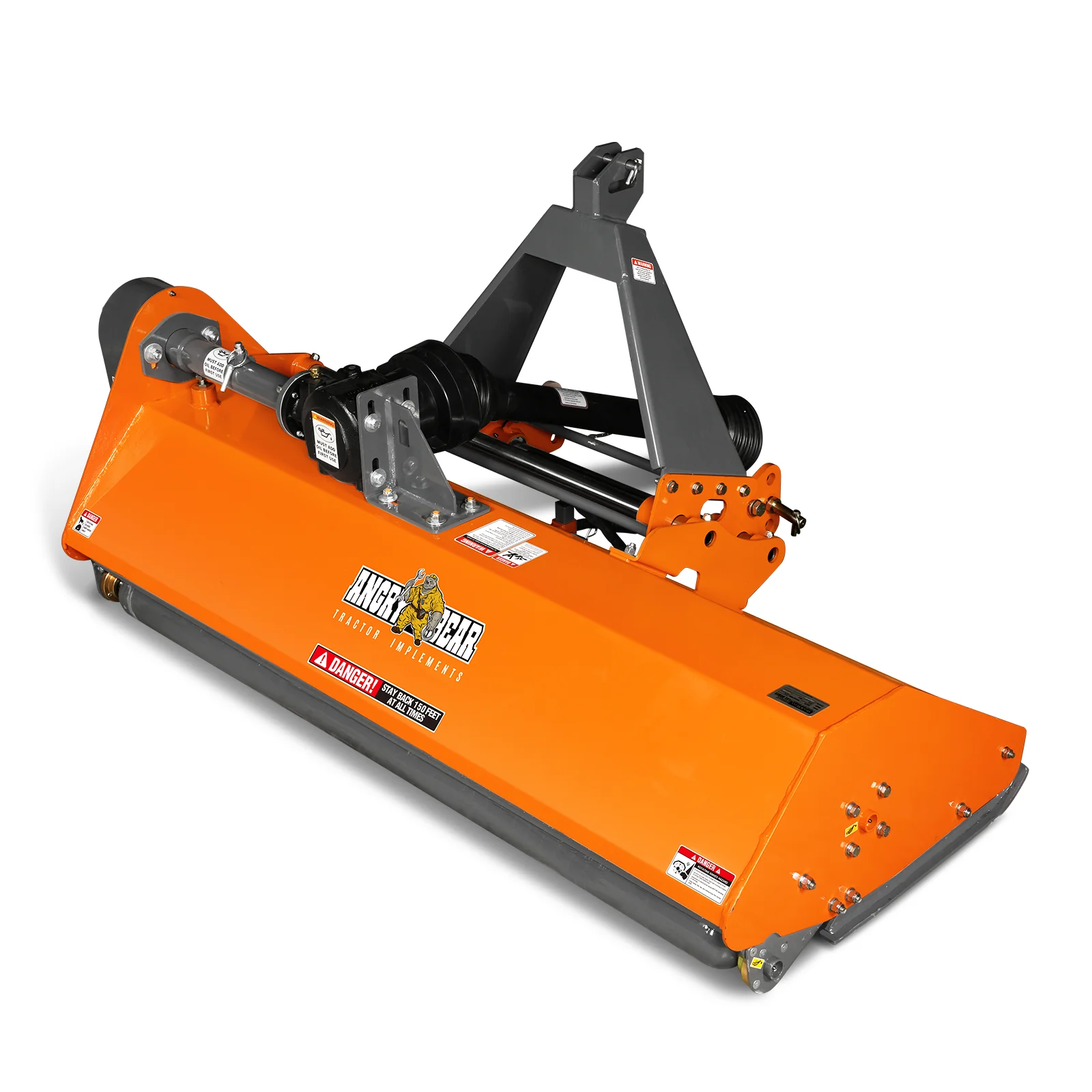 72" PTO Flail Mower with Hydraulic Side Shift 3 Point 45-85hp ,  NAM72H - Image 19