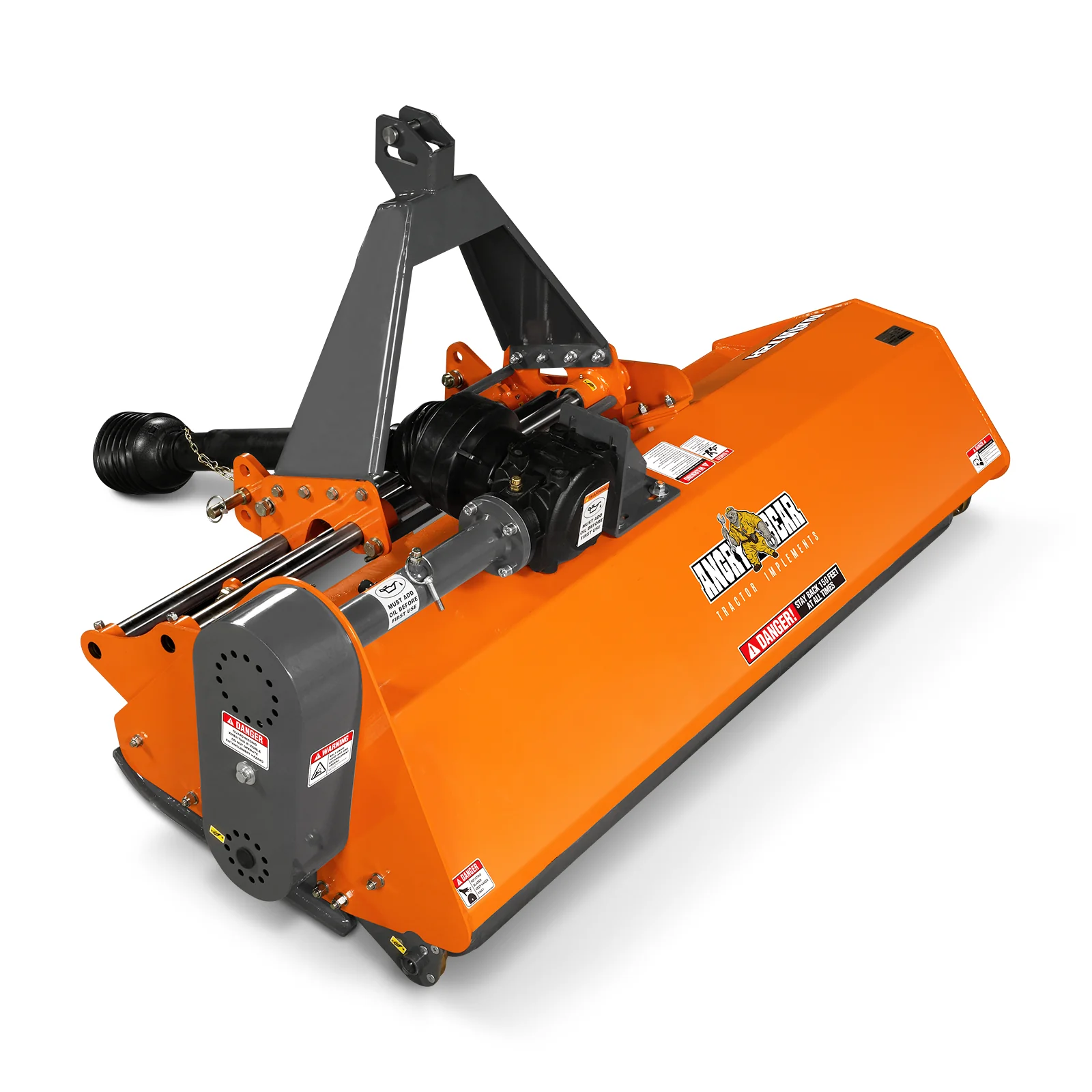 72" PTO Flail Mower with Hydraulic Side Shift 3 Point 45-85hp ,  NAM72H - Image 25