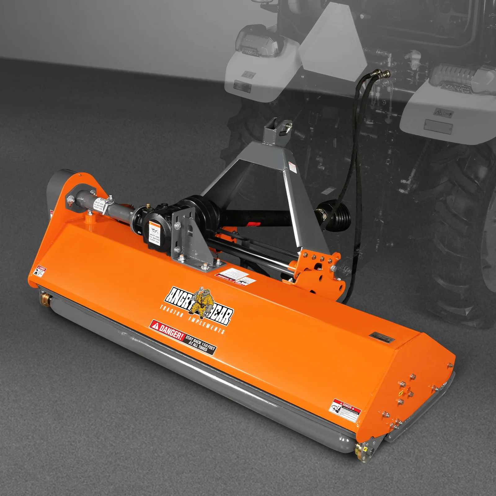 72" PTO Flail Mower with Hydraulic Side Shift 3 Point 45-85hp ,  NAM72H - Image 27