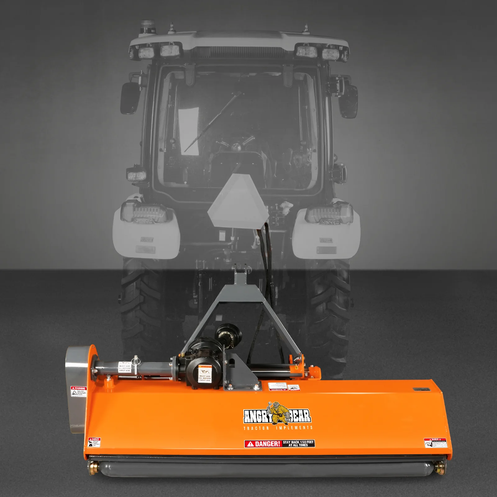 72" PTO Flail Mower with Hydraulic Side Shift 3 Point 45-85hp ,  NAM72H - Image 33