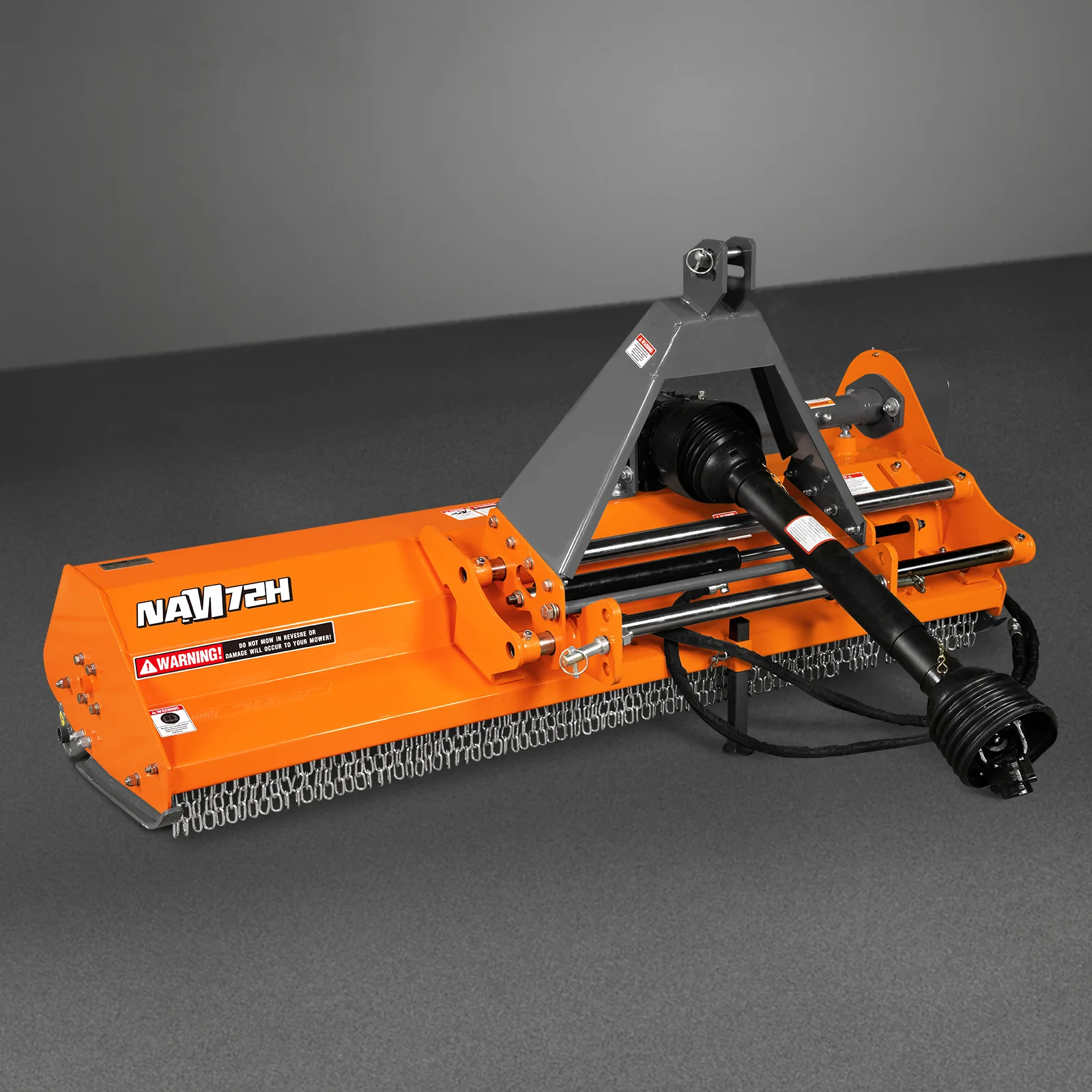 72" PTO Flail Mower with Hydraulic Side Shift 3 Point 45-85hp ,  NAM72H - Image 36