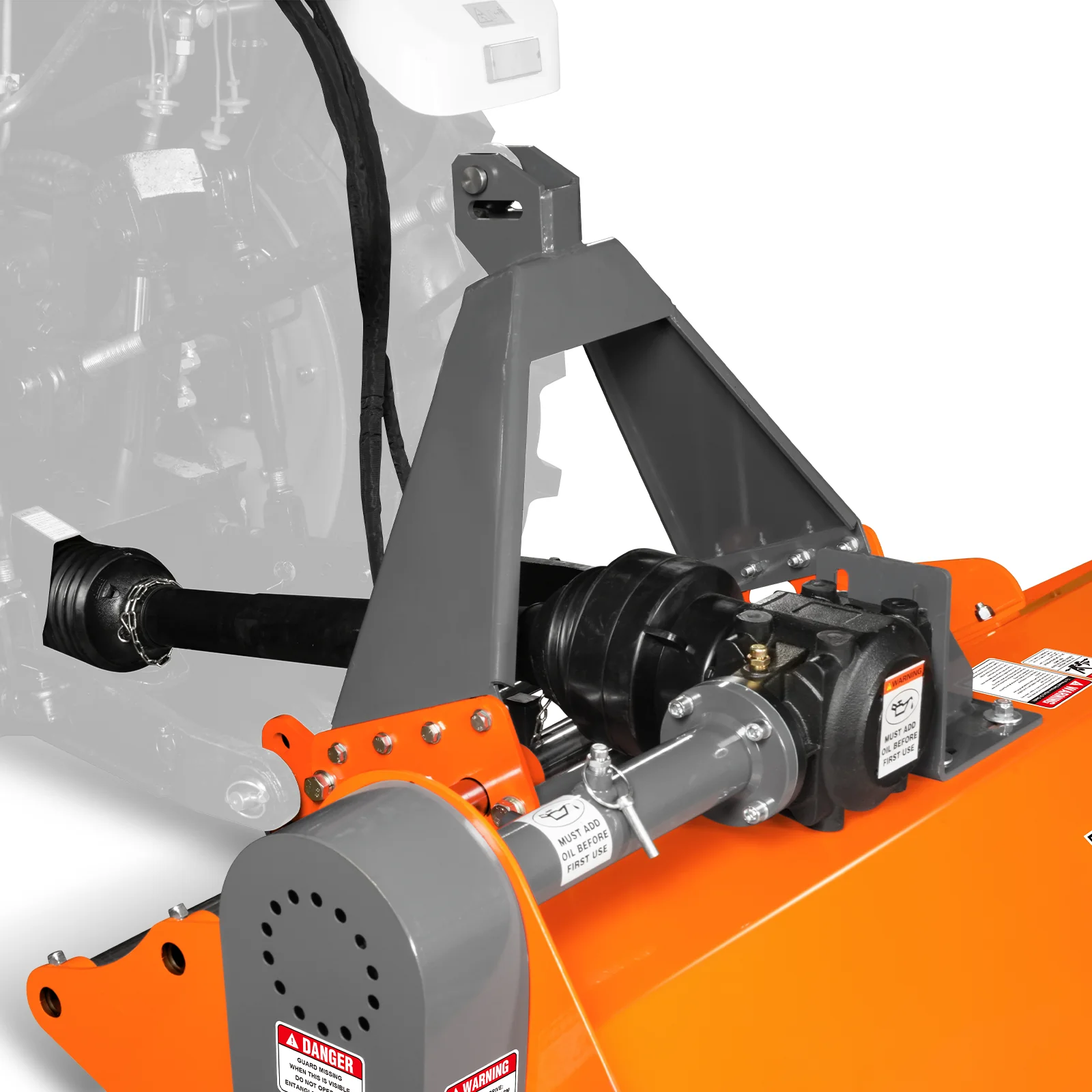 72" PTO Flail Mower with Hydraulic Side Shift 3 Point 45-85hp ,  NAM72H - Image 6