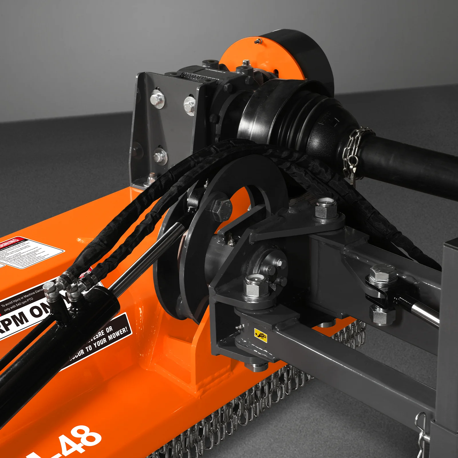 48" Standard 3 Point Offset Flail Ditch Bank Mower,  25-50HP,  VAM48 - Image 14