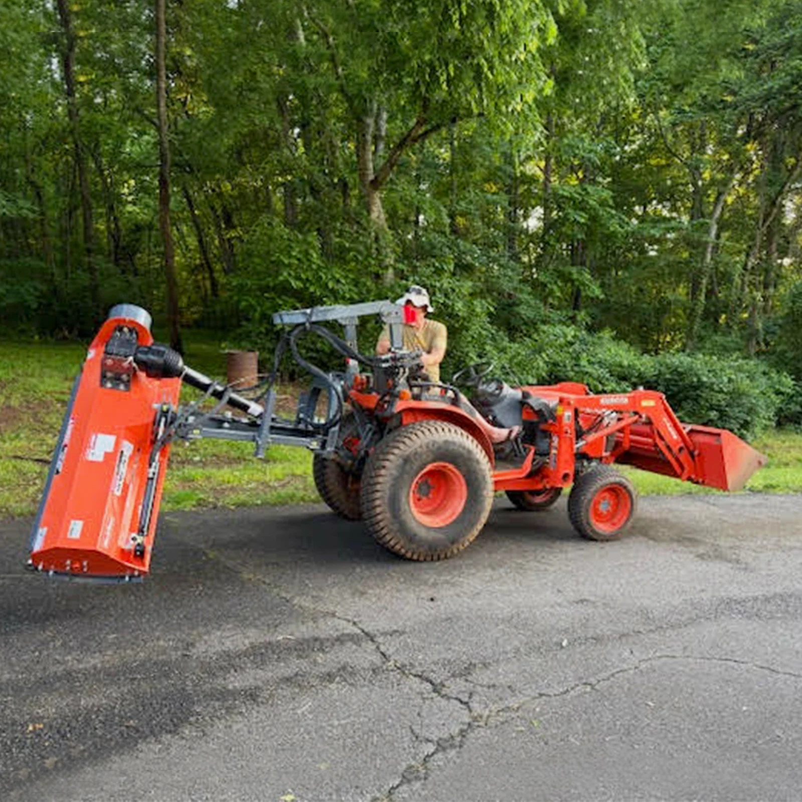 48" Standard 3 Point Offset Flail Ditch Bank Mower,  25-50HP,  VAM48 - Image 3