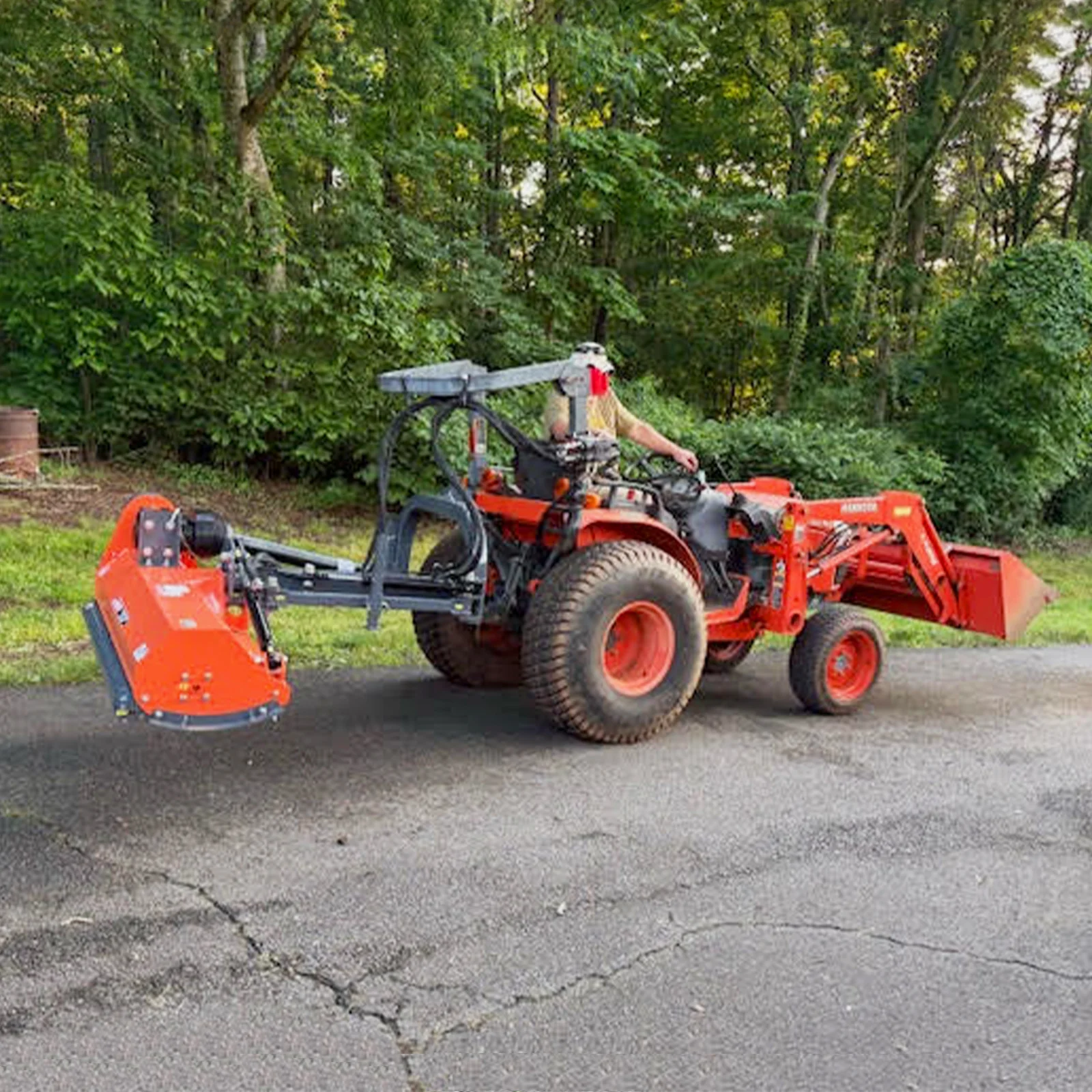 48" Standard 3 Point Offset Flail Ditch Bank Mower,  25-50HP,  VAM48 - Image 4