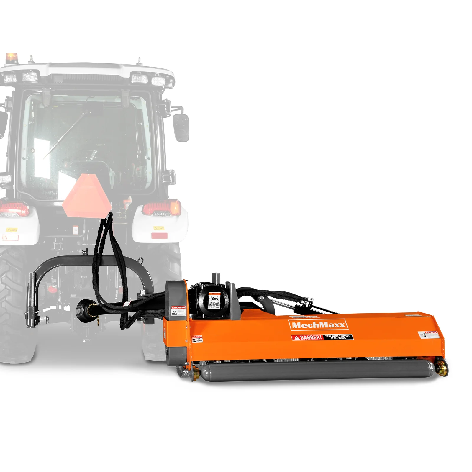 60" Standard 3Point Offset Flail Ditch Bank Mower,  25-60HP,  VAM60 - Image 4