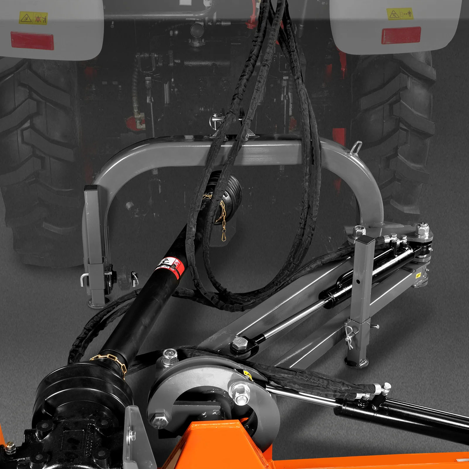 60" Standard 3Point Offset Flail Ditch Bank Mower,  25-60HP,  VAM60 - Image 6