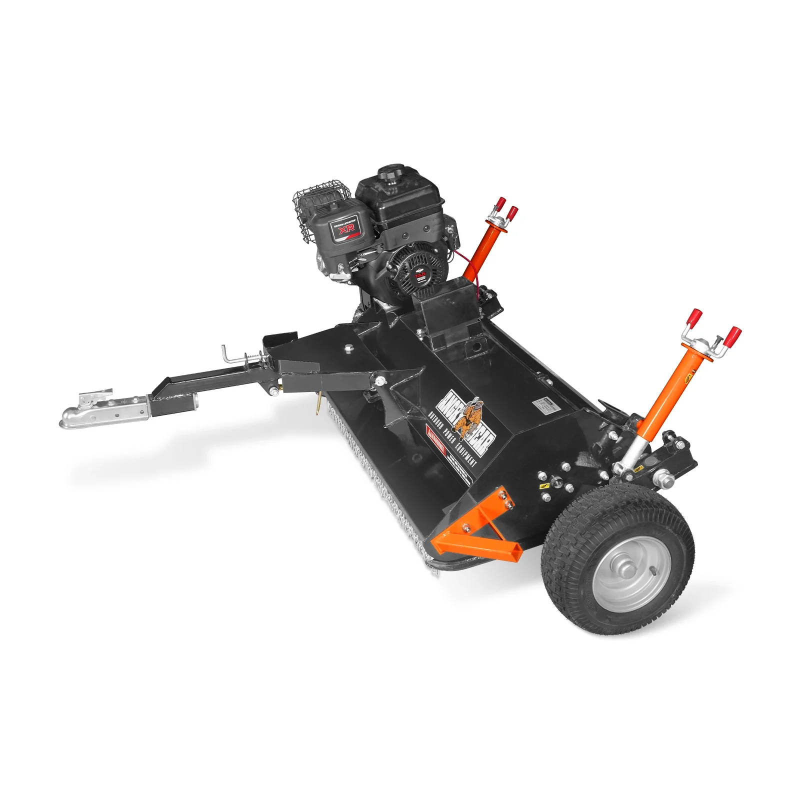 MechMaxx 48" Tow-Behind ATV Offset Flail Mower,  B&S 13.5HP 420cc E-start Gas Engine Powered; Adjustable Mowing Height,  ATV120 - Image 4